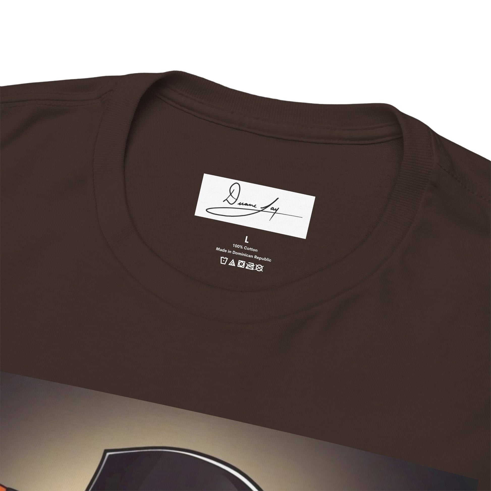 DuaneJay Tiger Gentleman T-Shirt — bold tiger graphic tee featuring a distinguished tiger in gentleman style, a powerful streetwear statement for those who wear confidence with class