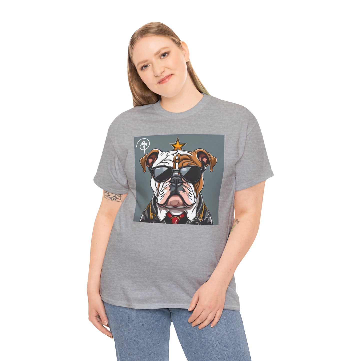 Unisex Bulldog Heavy Cotton Tee