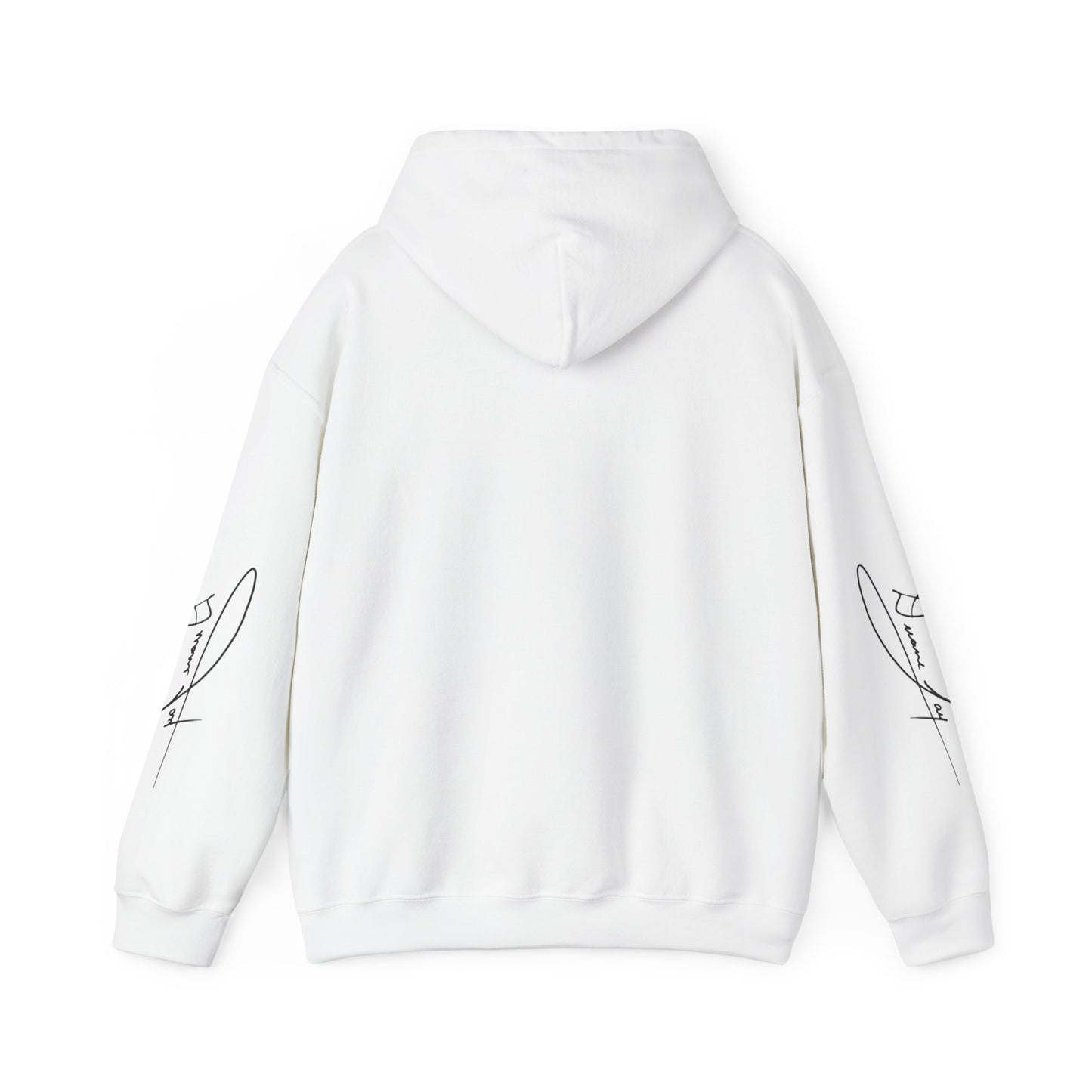 DuaneJay Signature Hoodie Black Logo — premium streetwear pullover featuring bold black signature design, crafted for comfort and style, the ultimate statement piece for those who live and breathe the DuaneJay Fashion lifestyle with confidence and distinction