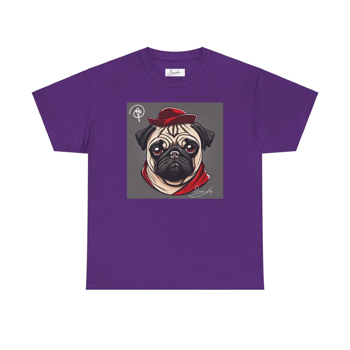 Unisex Pug Heavy Cotton Tee