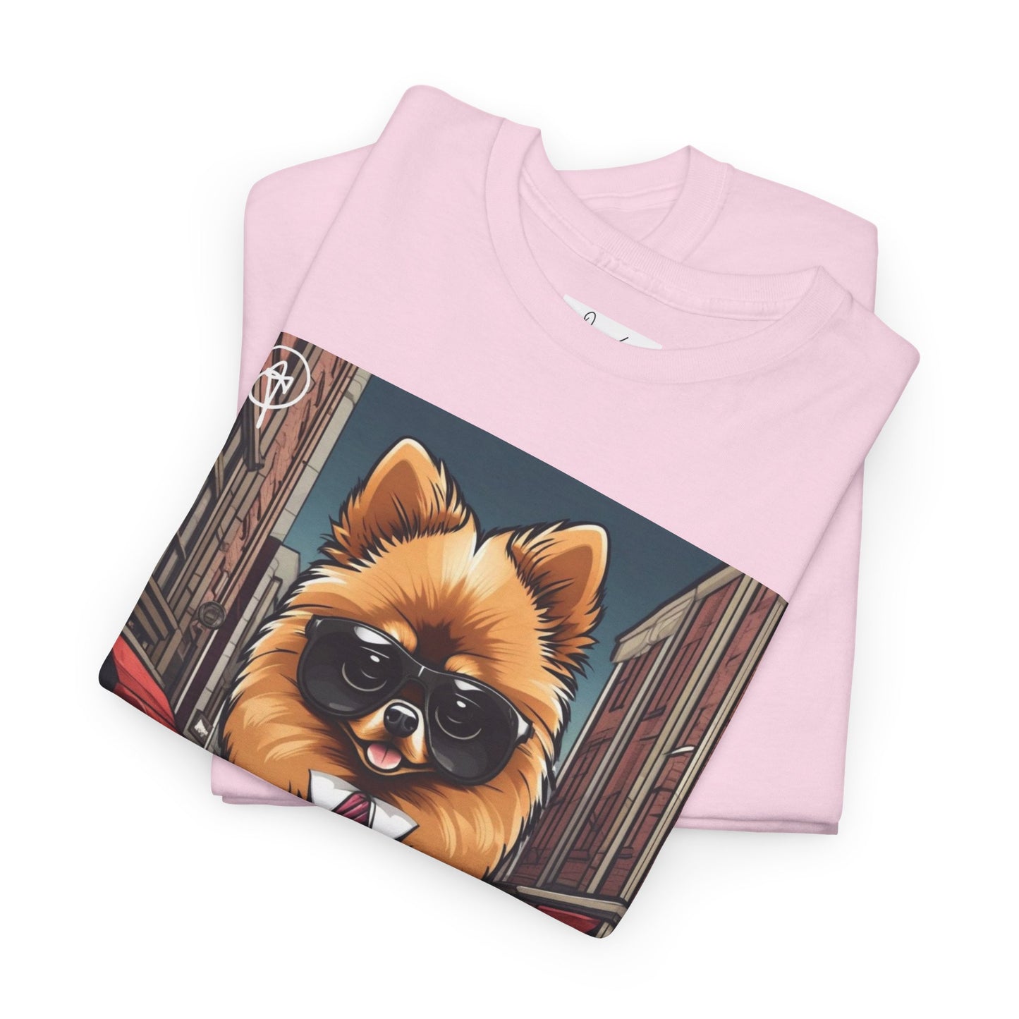 Adult Unisex Pomeranian Heavy Cotton Tee