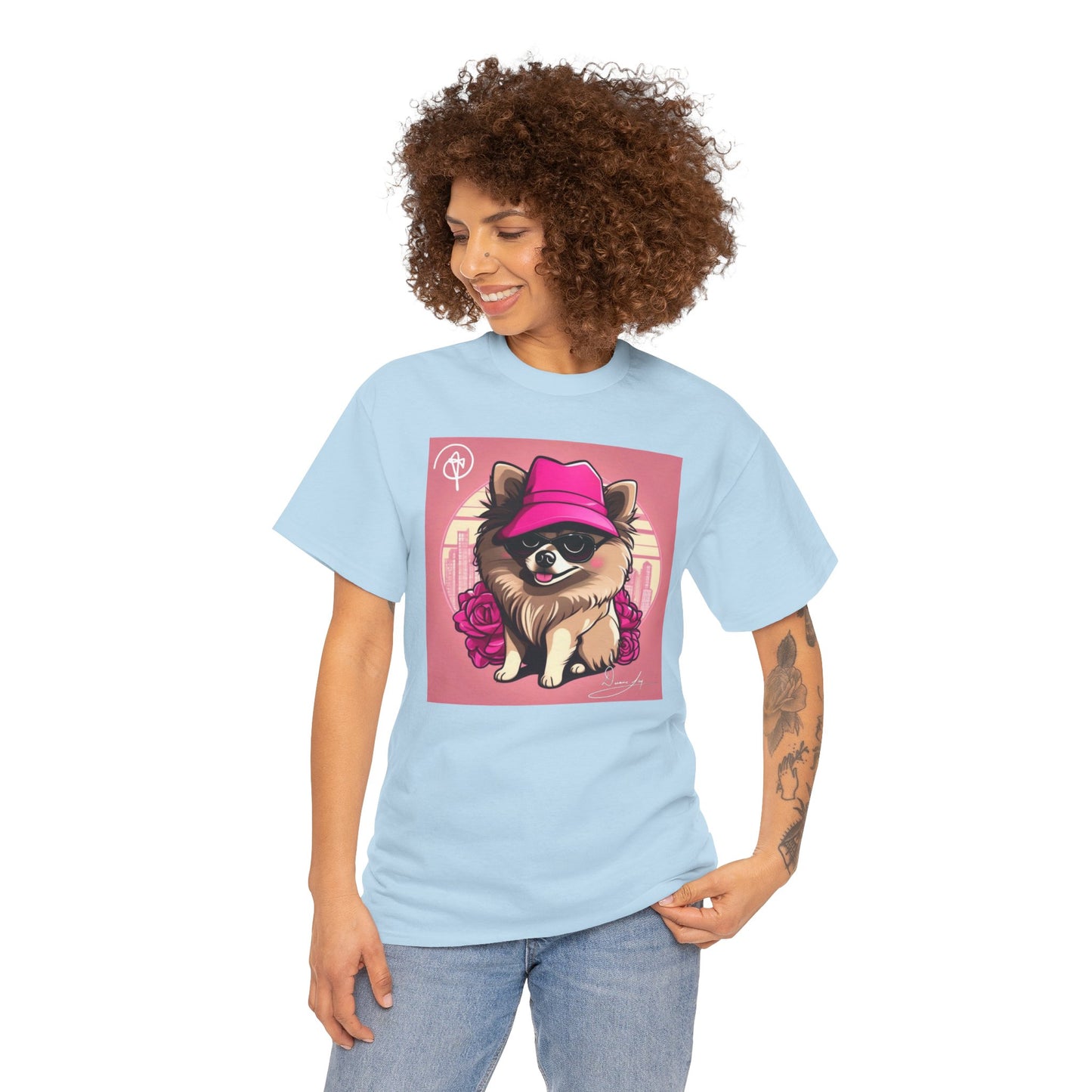 Unisex Pomeranian Heavy Cotton Tee