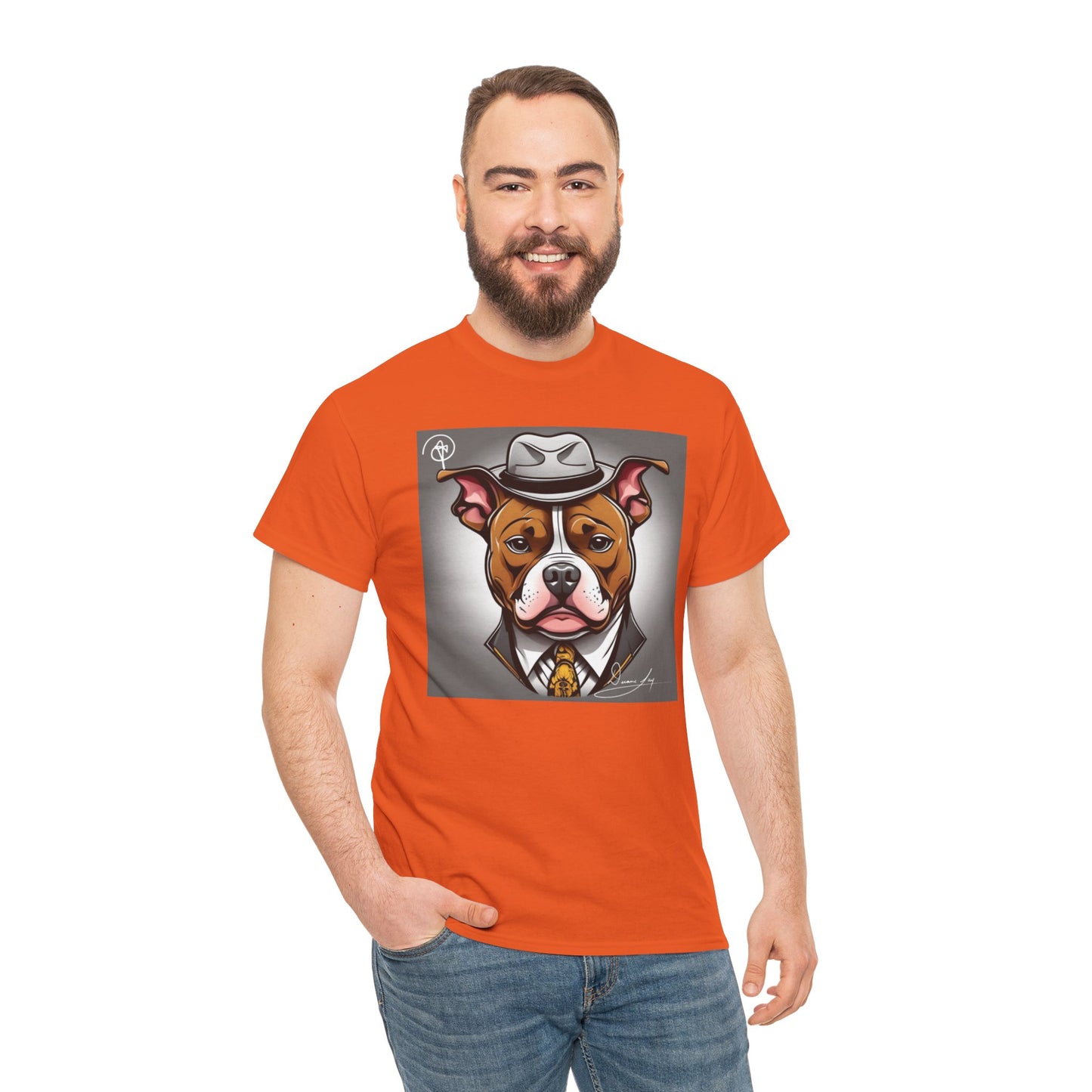 Unisex Pitbull Heavy Cotton Tee