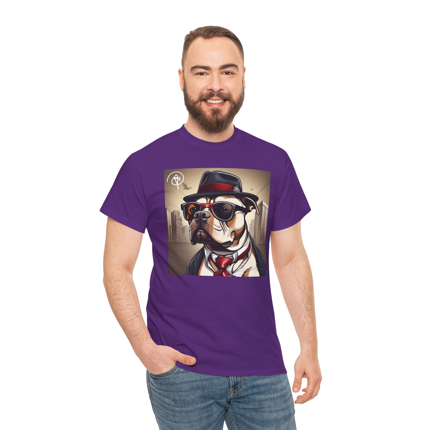 Unisex Pitbull Heavy Cotton Tee