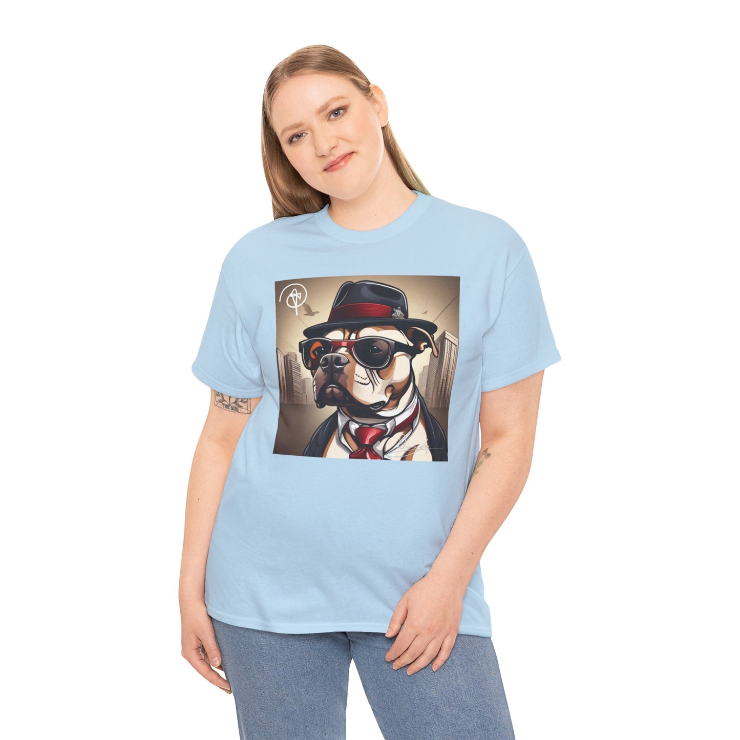 Unisex Pitbull Heavy Cotton Tee