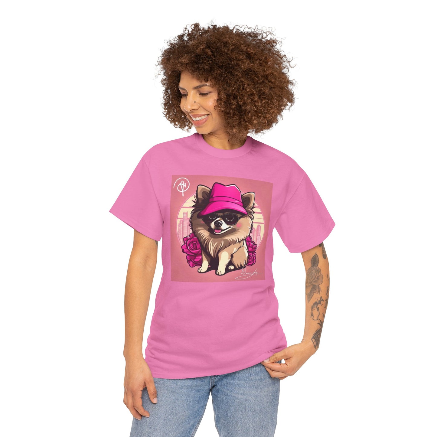 Unisex Pomeranian Heavy Cotton Tee