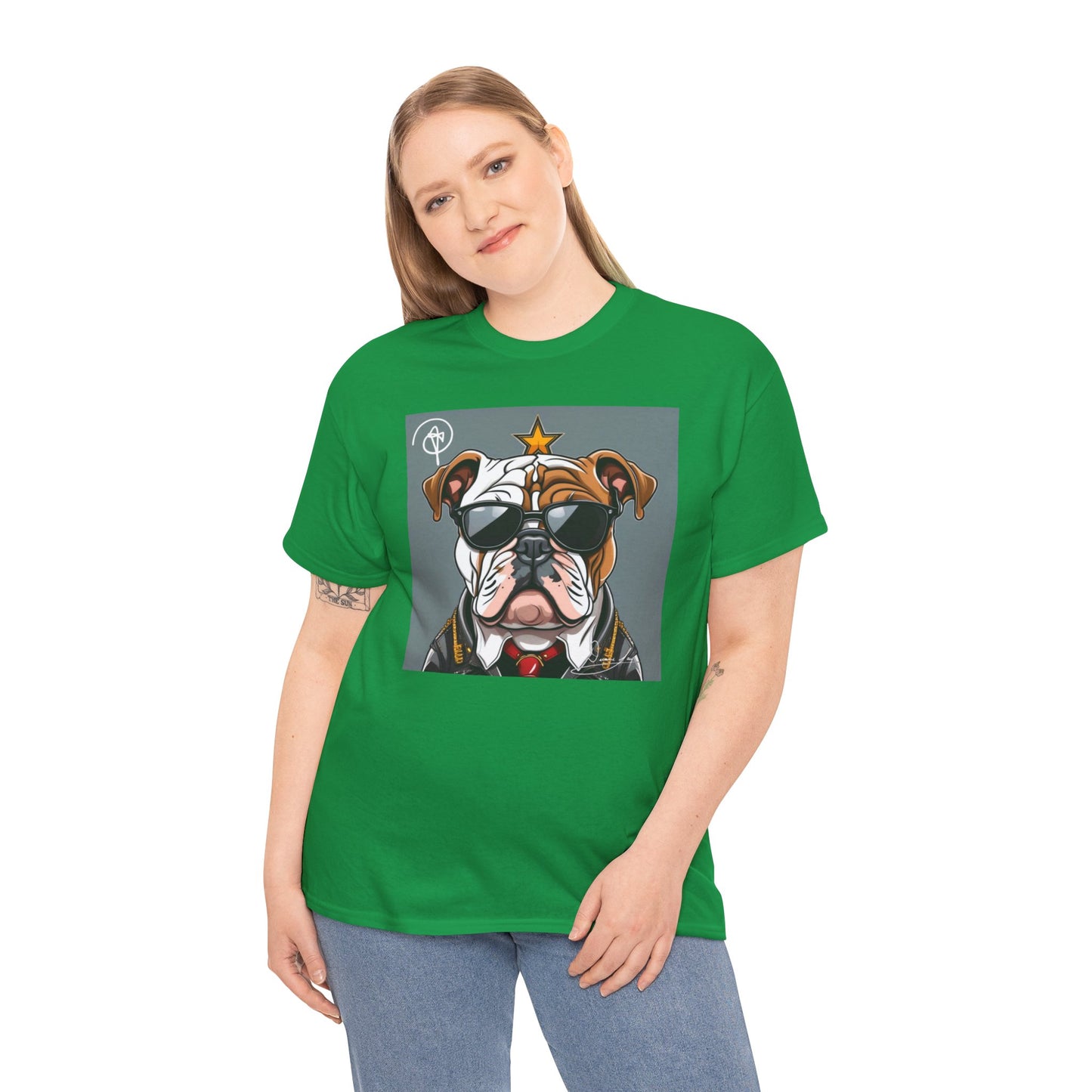 Unisex Bulldog Heavy Cotton Tee