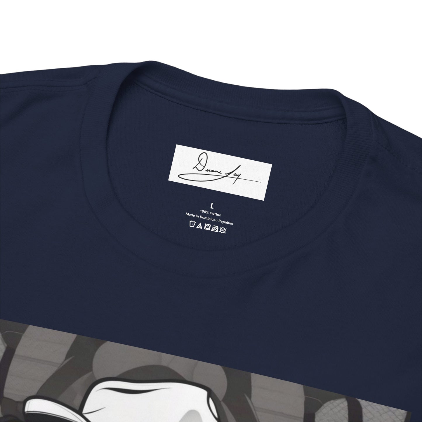 DuaneJay Lion Gangster Graphic Tee — powerful streetwear tee featuring a bold lion with gangster-inspired artistry, symbolizing strength, dominance, and signature style