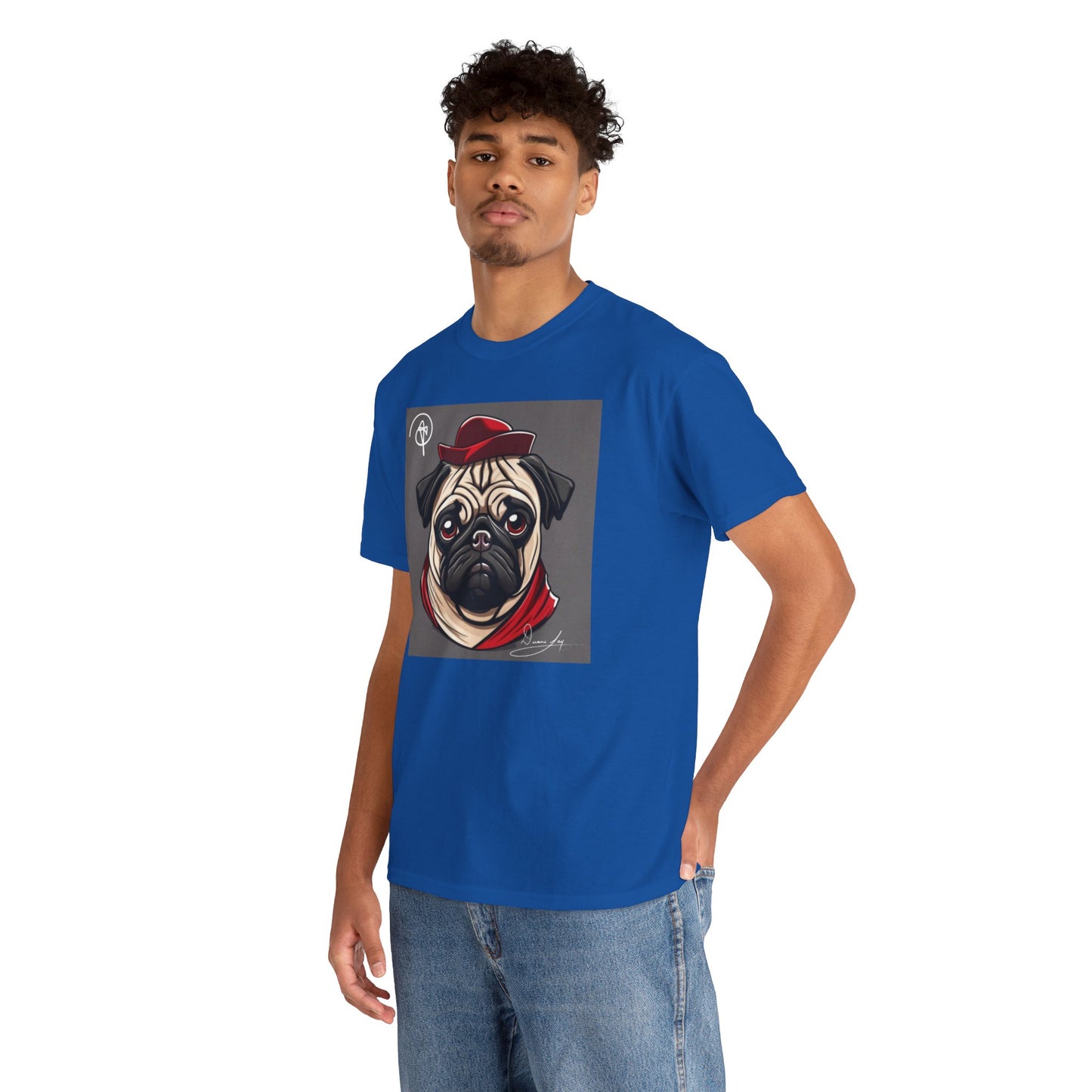 Unisex Pug Heavy Cotton Tee