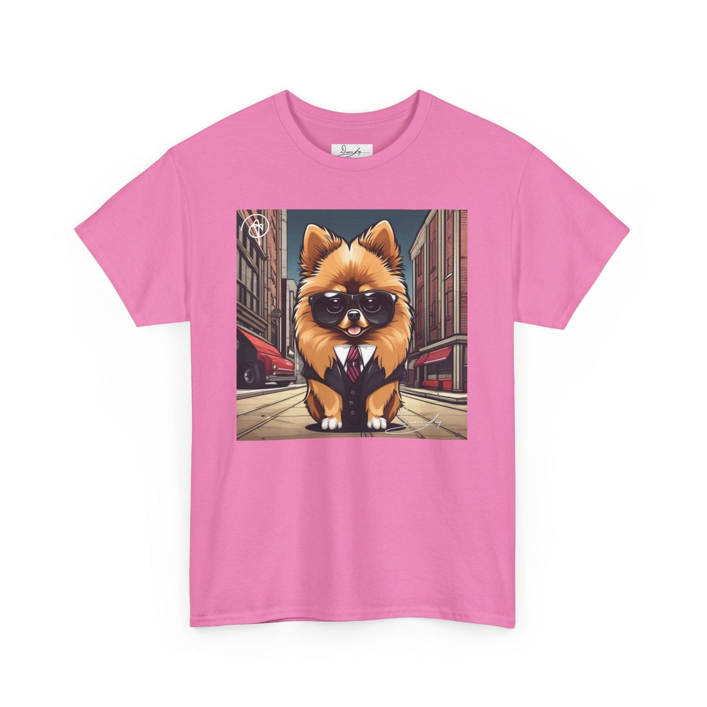 Adult Unisex Pomeranian Heavy Cotton Tee