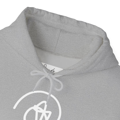 DuaneJay Signature Hoodie White Logo — premium streetwear pullover featuring bold white signature design, crafted for comfort and style, the ultimate statement piece for those who live and breathe the DuaneJay Fashion lifestyle with confidence and distinction