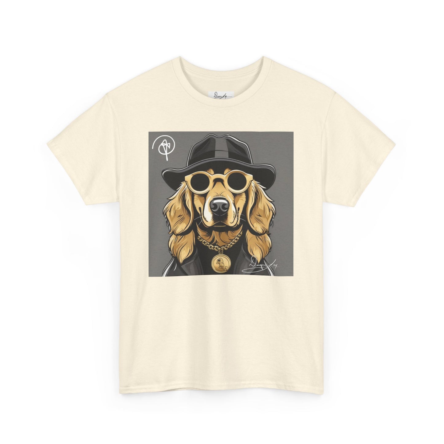 Unisex Golden Retriever Heavy Cotton Tee