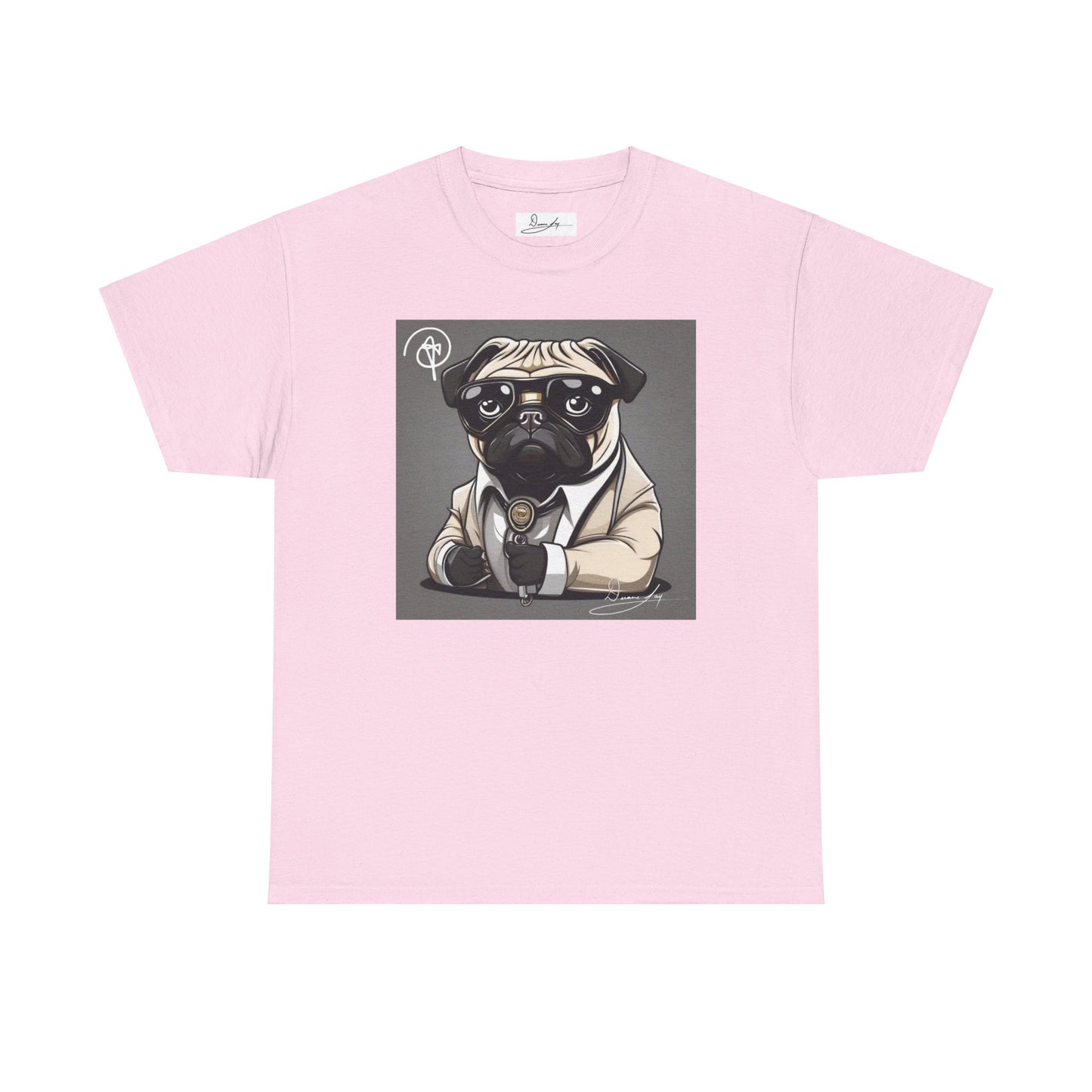 Unisex Pug Heavy Cotton Tee