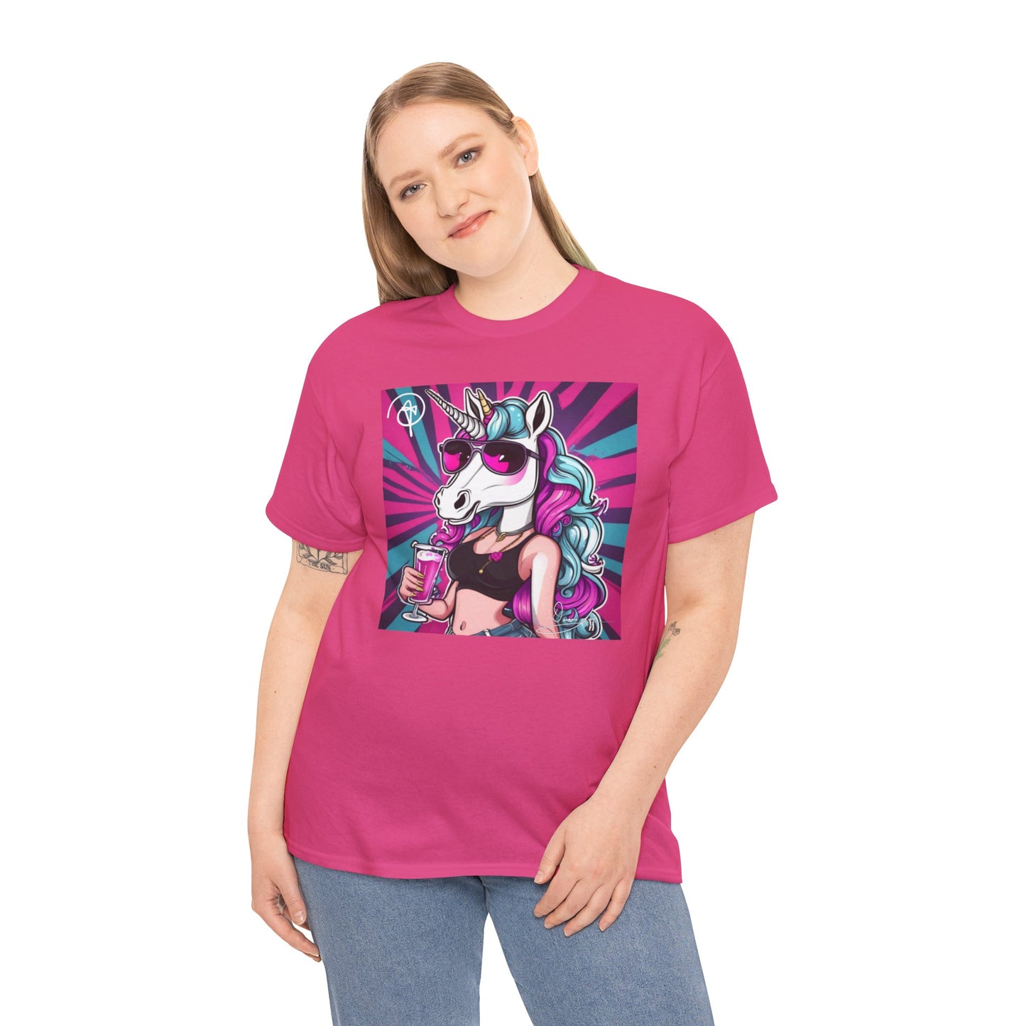 Unisex Unicorn Heavy Cotton Tee