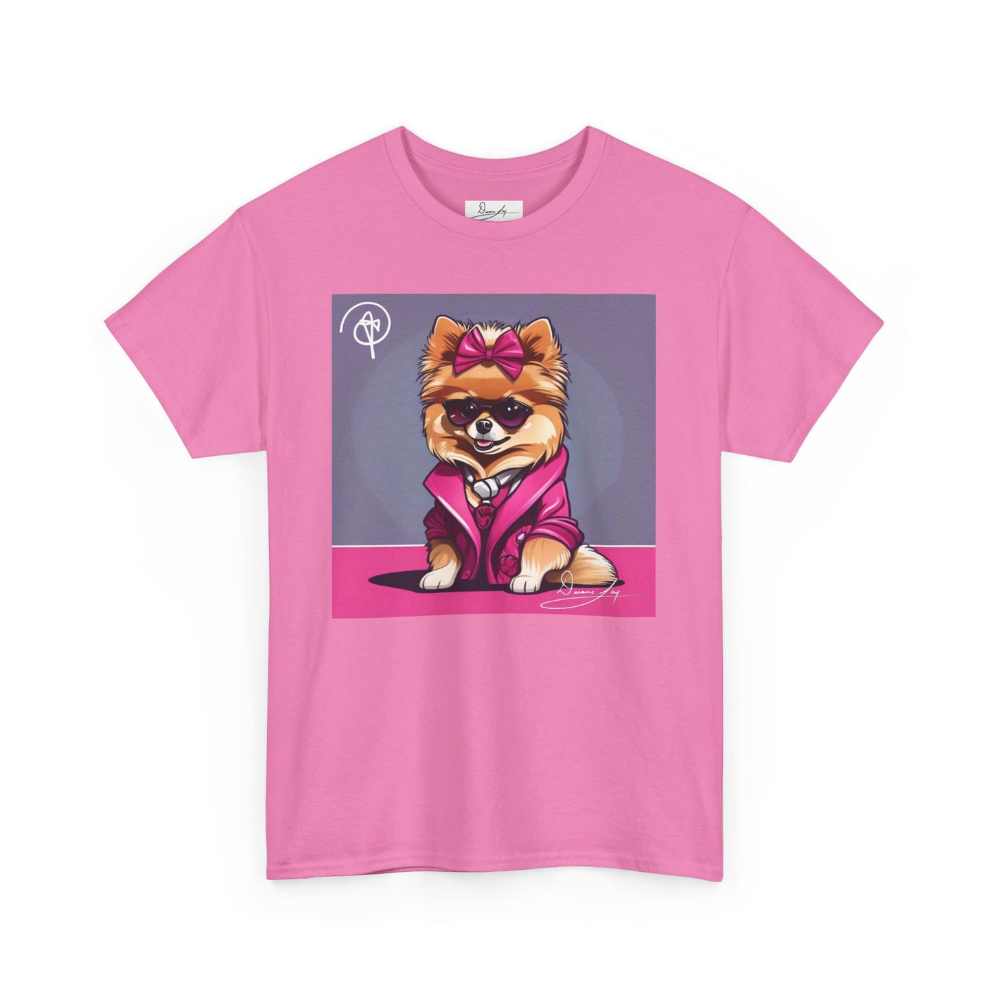 Unisex Heavy Pomeranian Cotton Tee