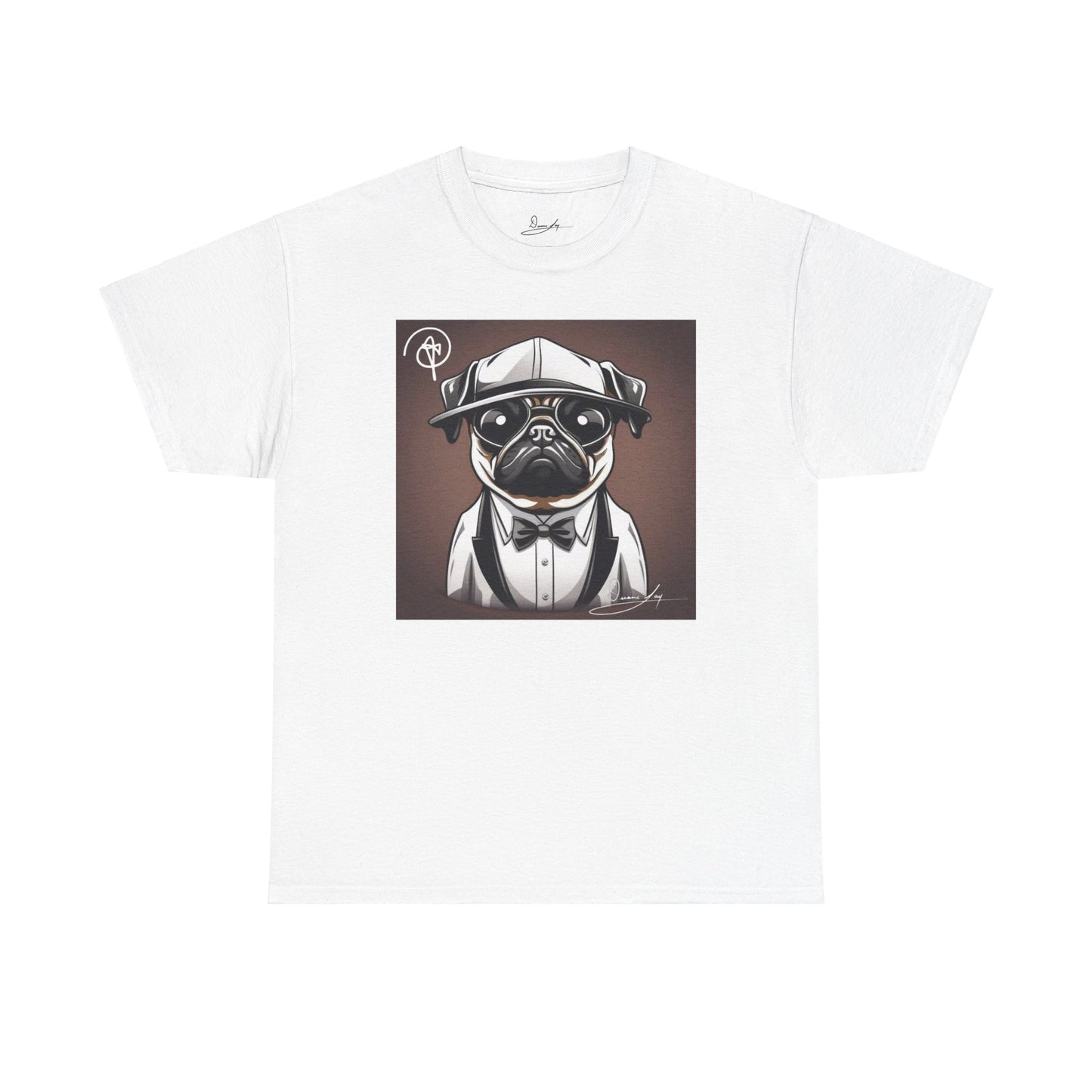 Unisex Pug Heavy Cotton Tee