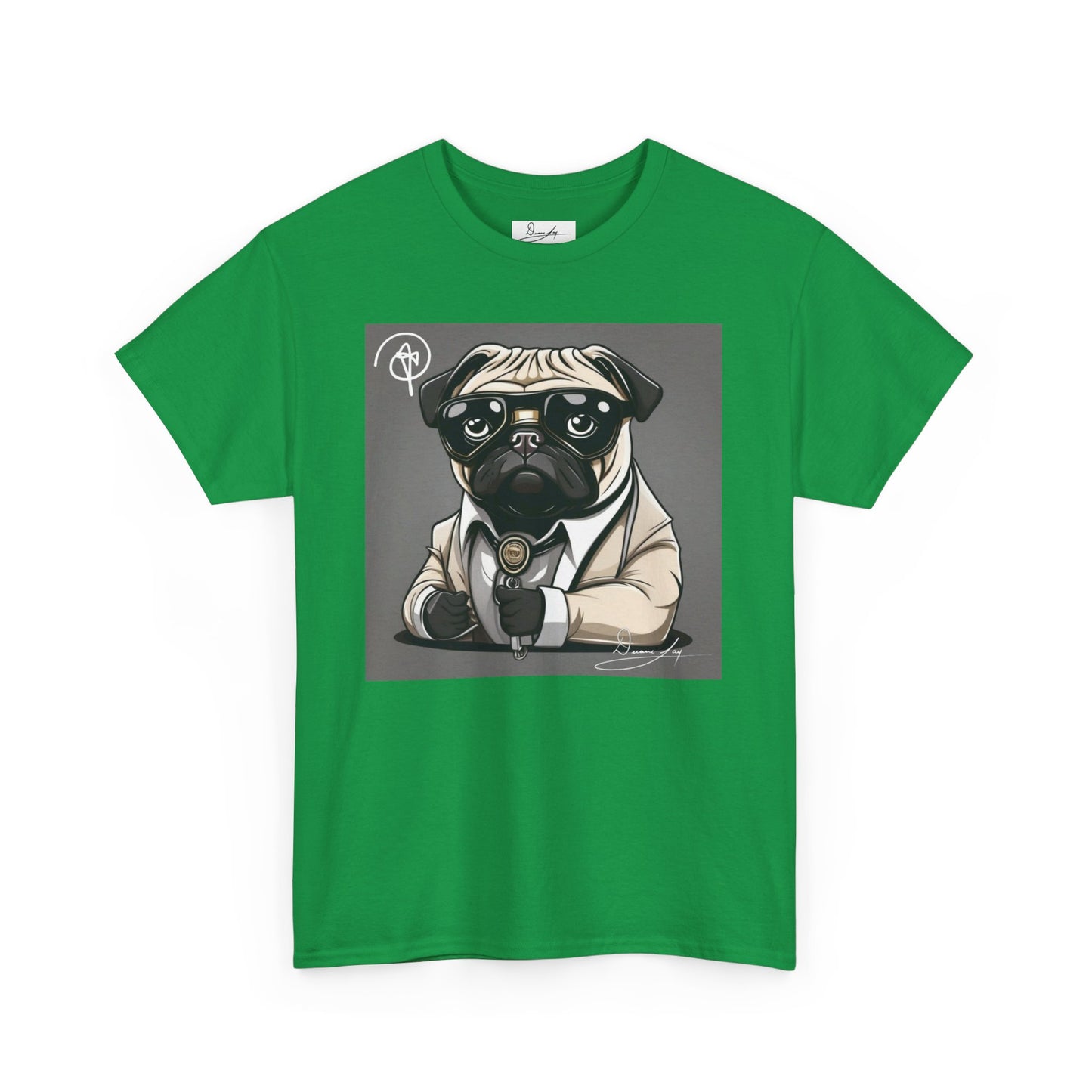 Unisex Pug Heavy Cotton Tee