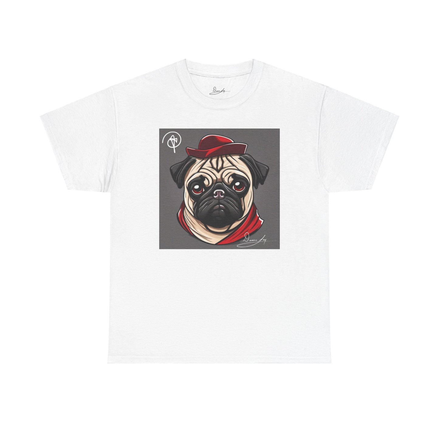 Unisex Pug Heavy Cotton Tee