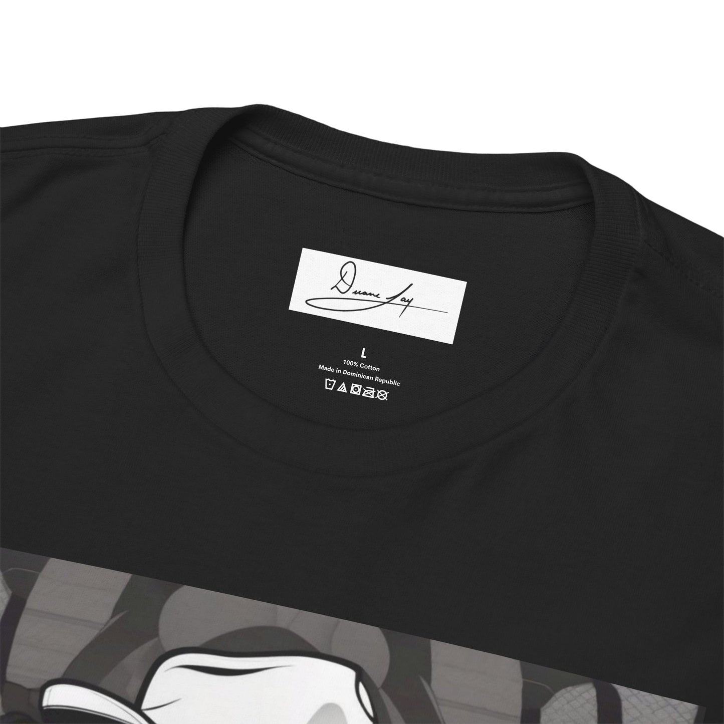 DuaneJay Lion Gangster Graphic Tee — powerful streetwear tee featuring a bold lion with gangster-inspired artistry, symbolizing strength, dominance, and signature style
