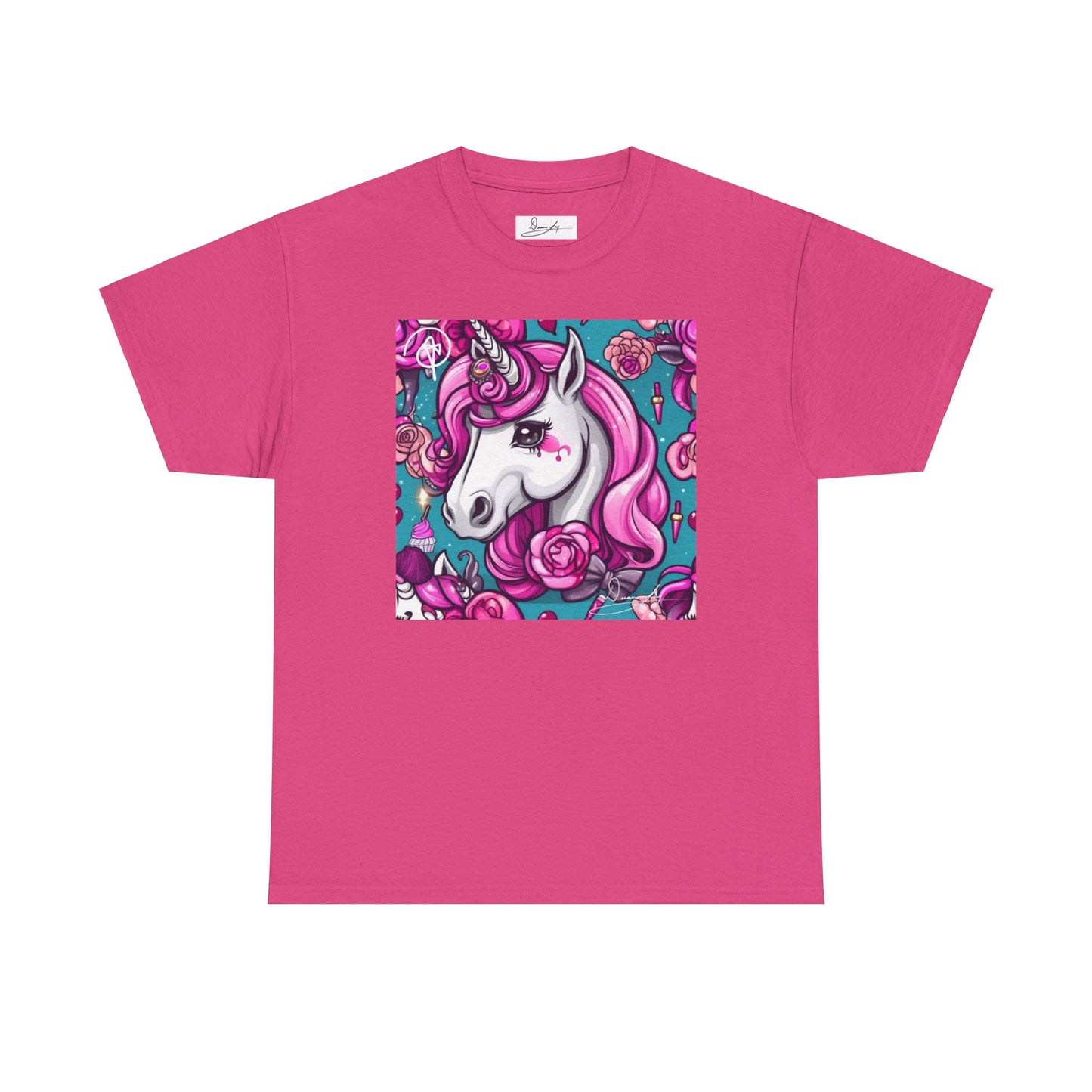 Adult Unisex Unicorn Heavy Cotton Tee