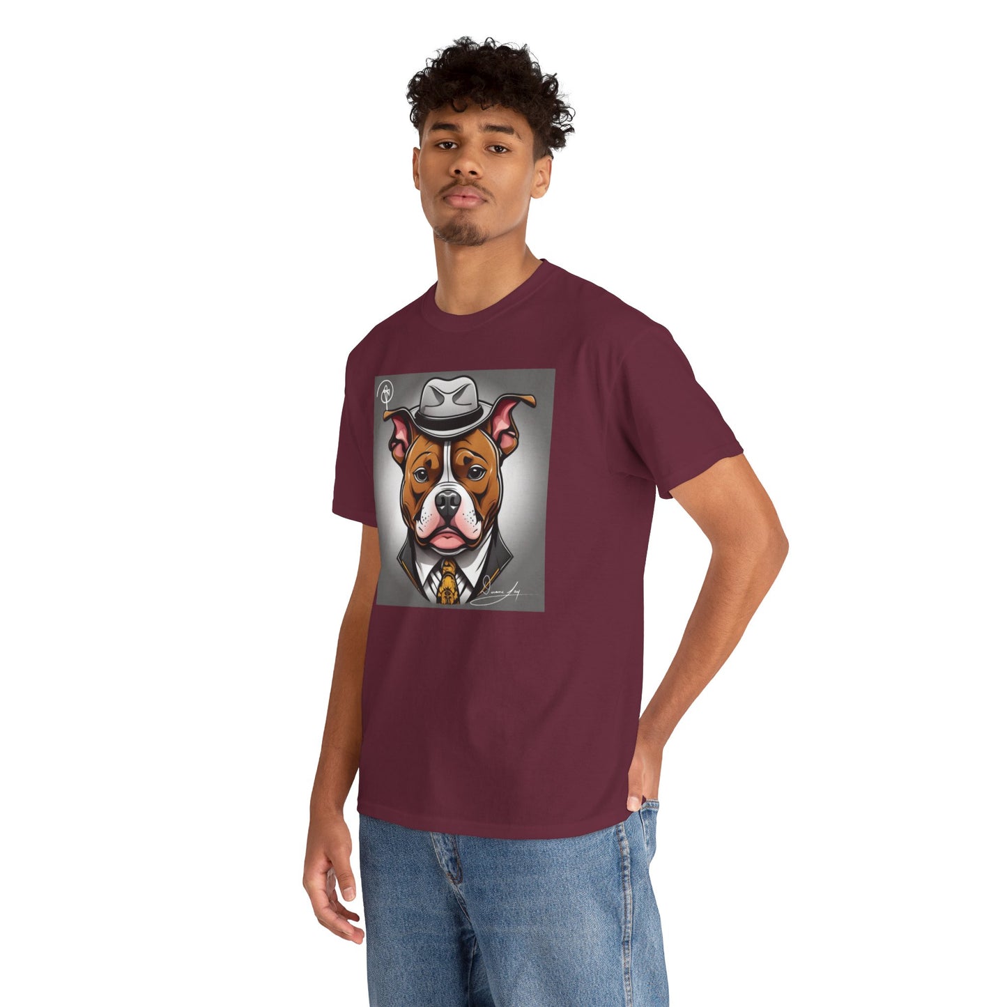 Unisex Pitbull Heavy Cotton Tee