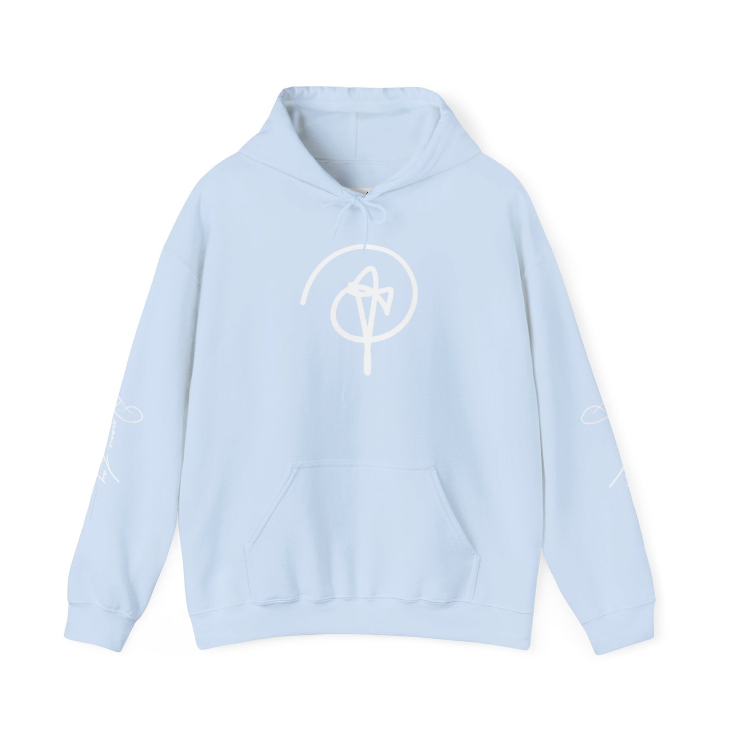 DuaneJay Signature Hoodie White Logo — premium streetwear pullover featuring bold white signature design, crafted for comfort and style, the ultimate statement piece for those who live and breathe the DuaneJay Fashion lifestyle with confidence and distinction