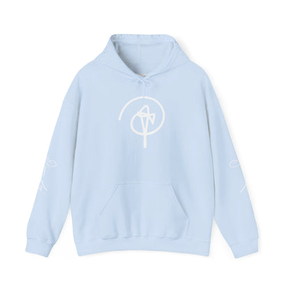DuaneJay Signature Hoodie White Logo — premium streetwear pullover featuring bold white signature design, crafted for comfort and style, the ultimate statement piece for those who live and breathe the DuaneJay Fashion lifestyle with confidence and distinction
