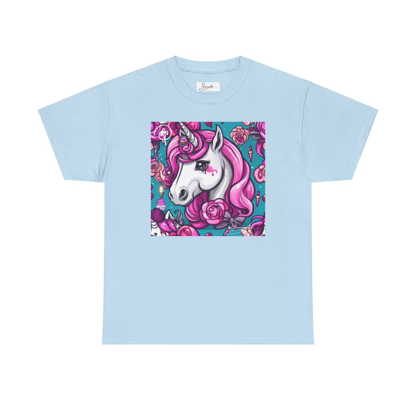 Adult Unisex Unicorn Heavy Cotton Tee