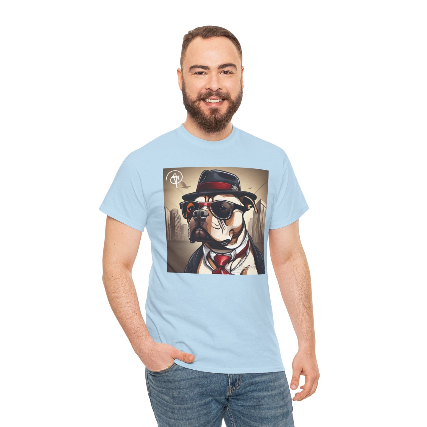 Unisex Pitbull Heavy Cotton Tee