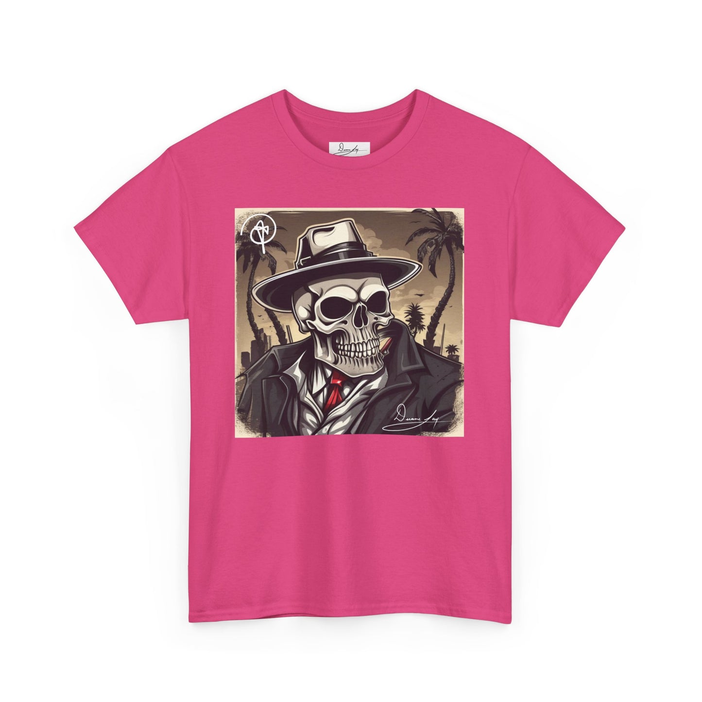 Unisex Boss Skeleton Heavy Cotton Tee