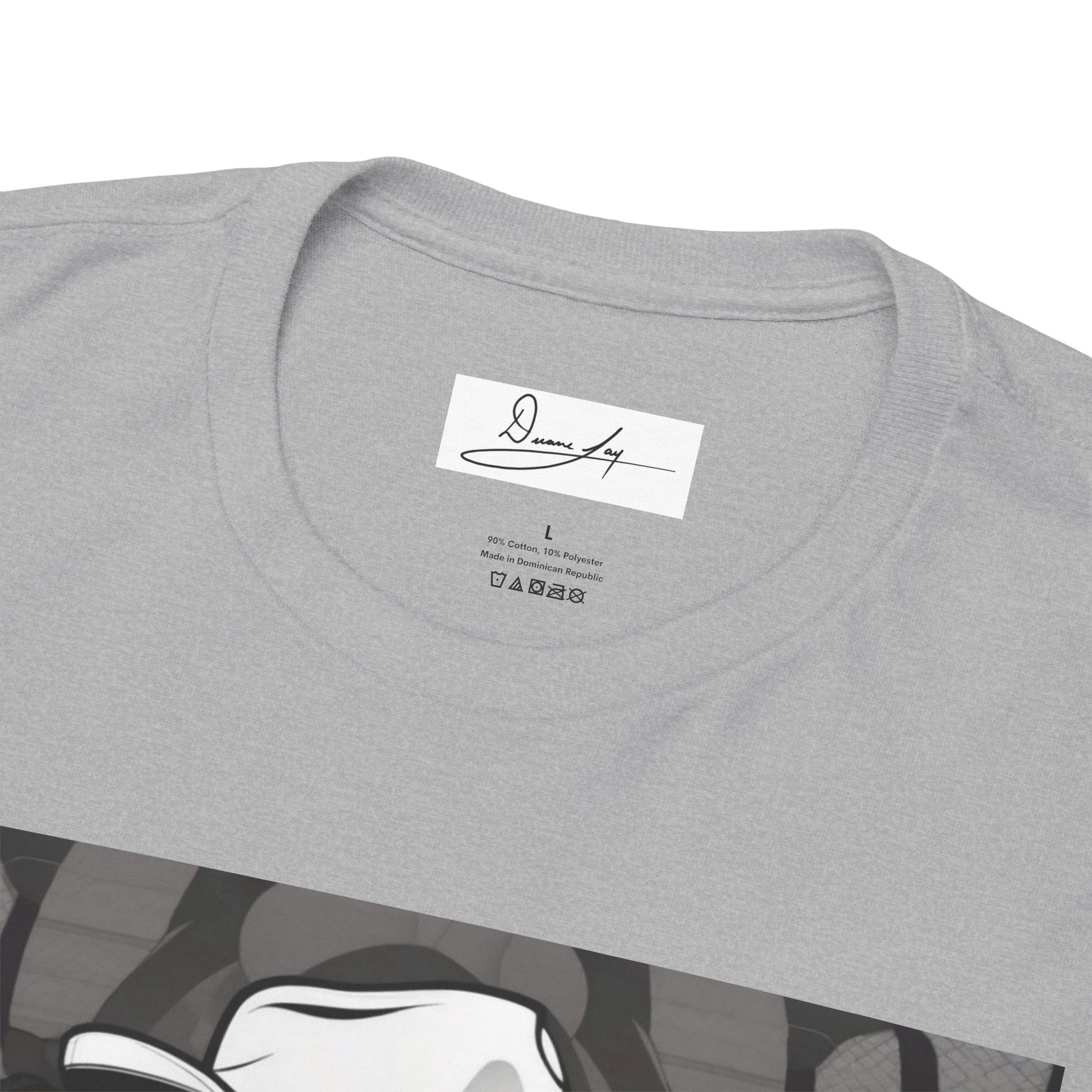 DuaneJay Lion Gangster Graphic Tee — powerful streetwear tee featuring a bold lion with gangster-inspired artistry, symbolizing strength, dominance, and signature style
