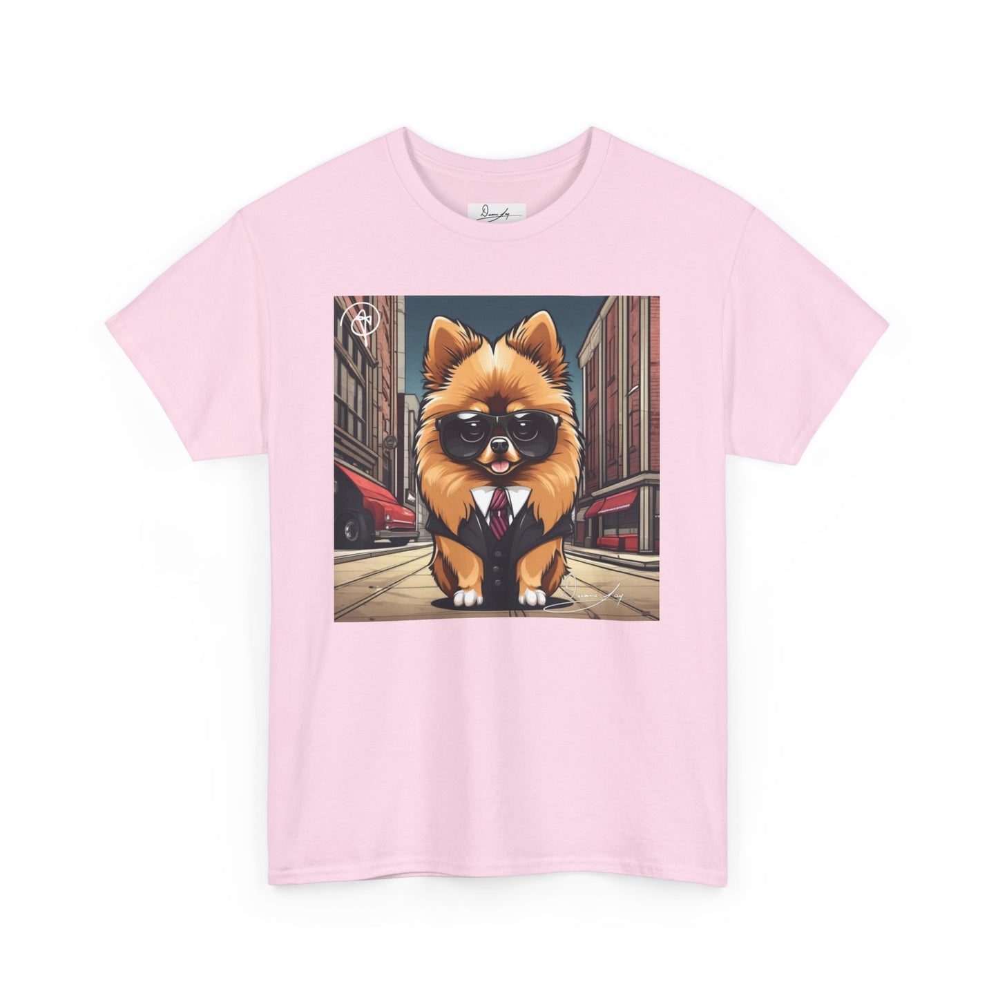 Adult Unisex Pomeranian Heavy Cotton Tee