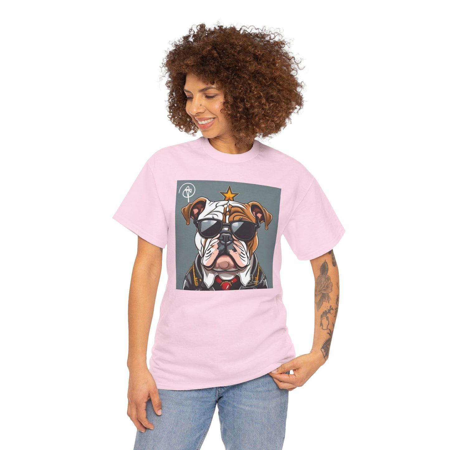 Unisex Bulldog Heavy Cotton Tee