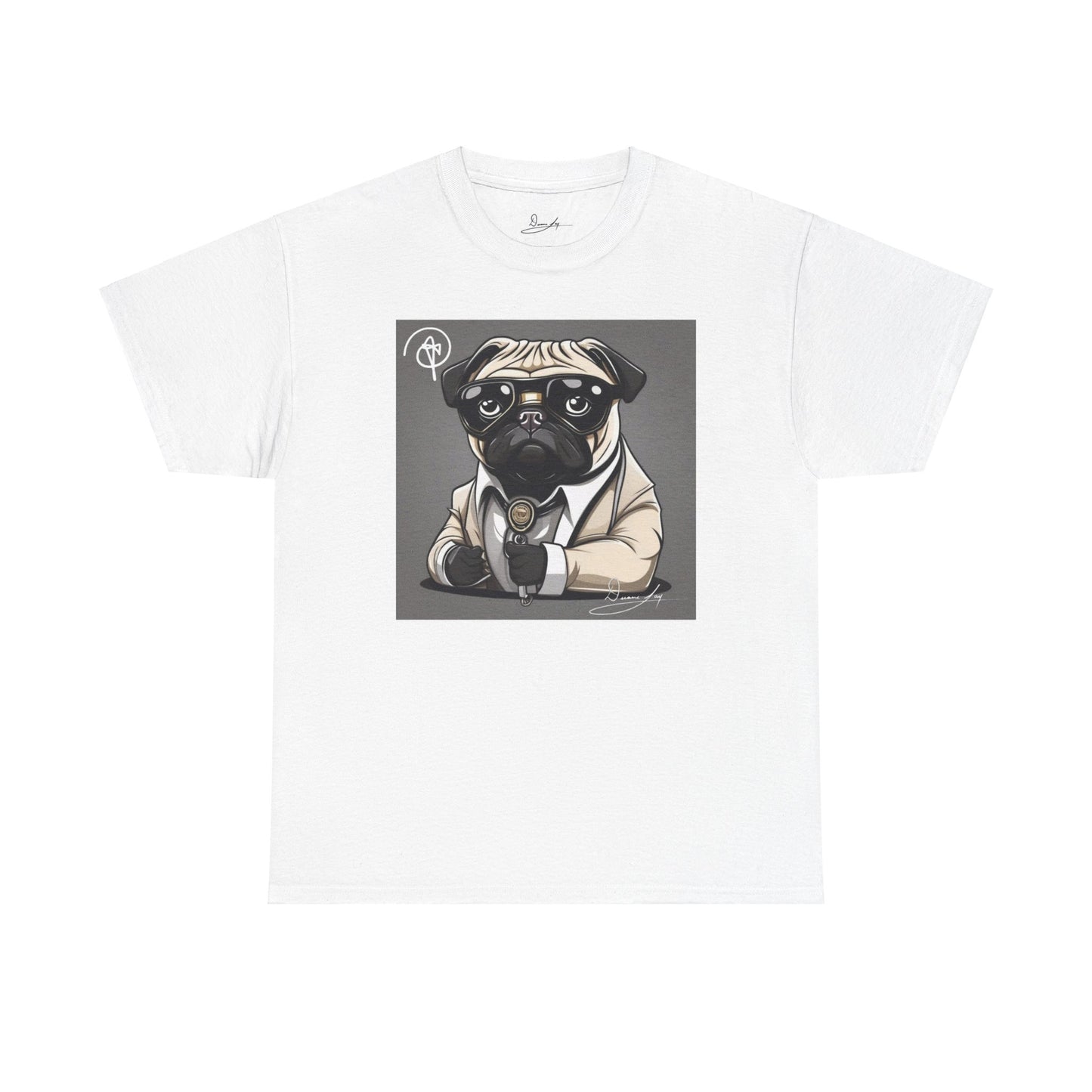 Unisex Pug Heavy Cotton Tee