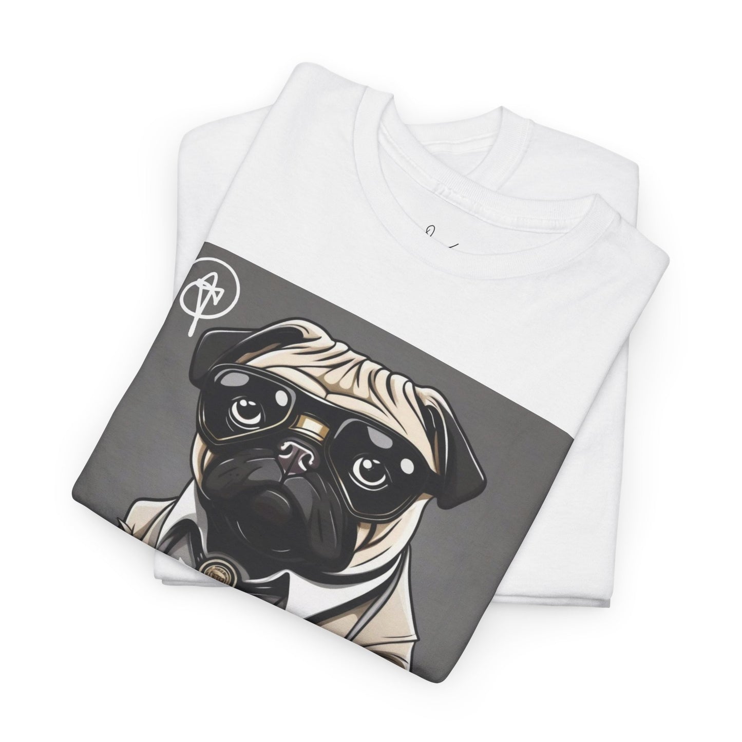 Unisex Pug Heavy Cotton Tee