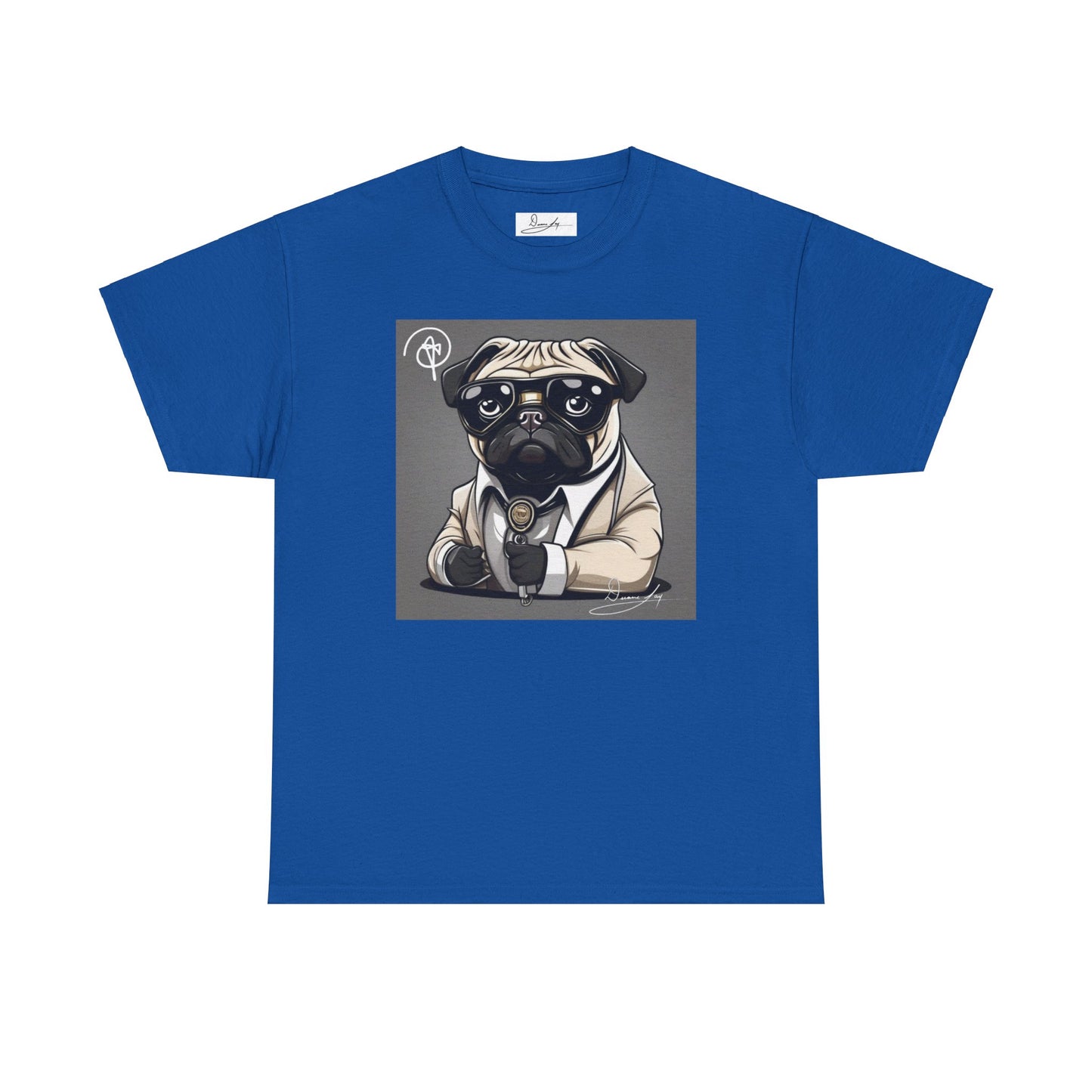 Unisex Pug Heavy Cotton Tee