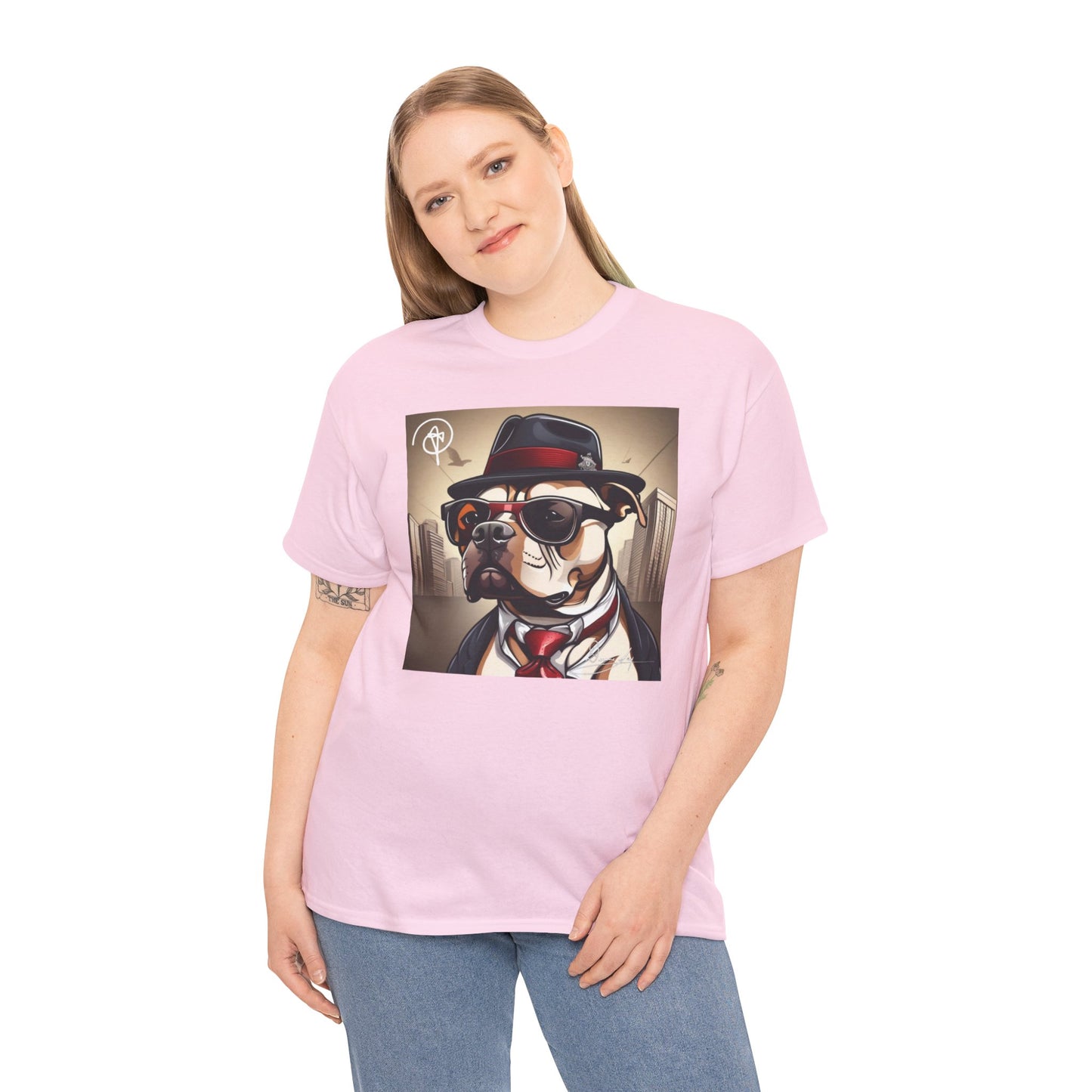 Unisex Pitbull Heavy Cotton Tee