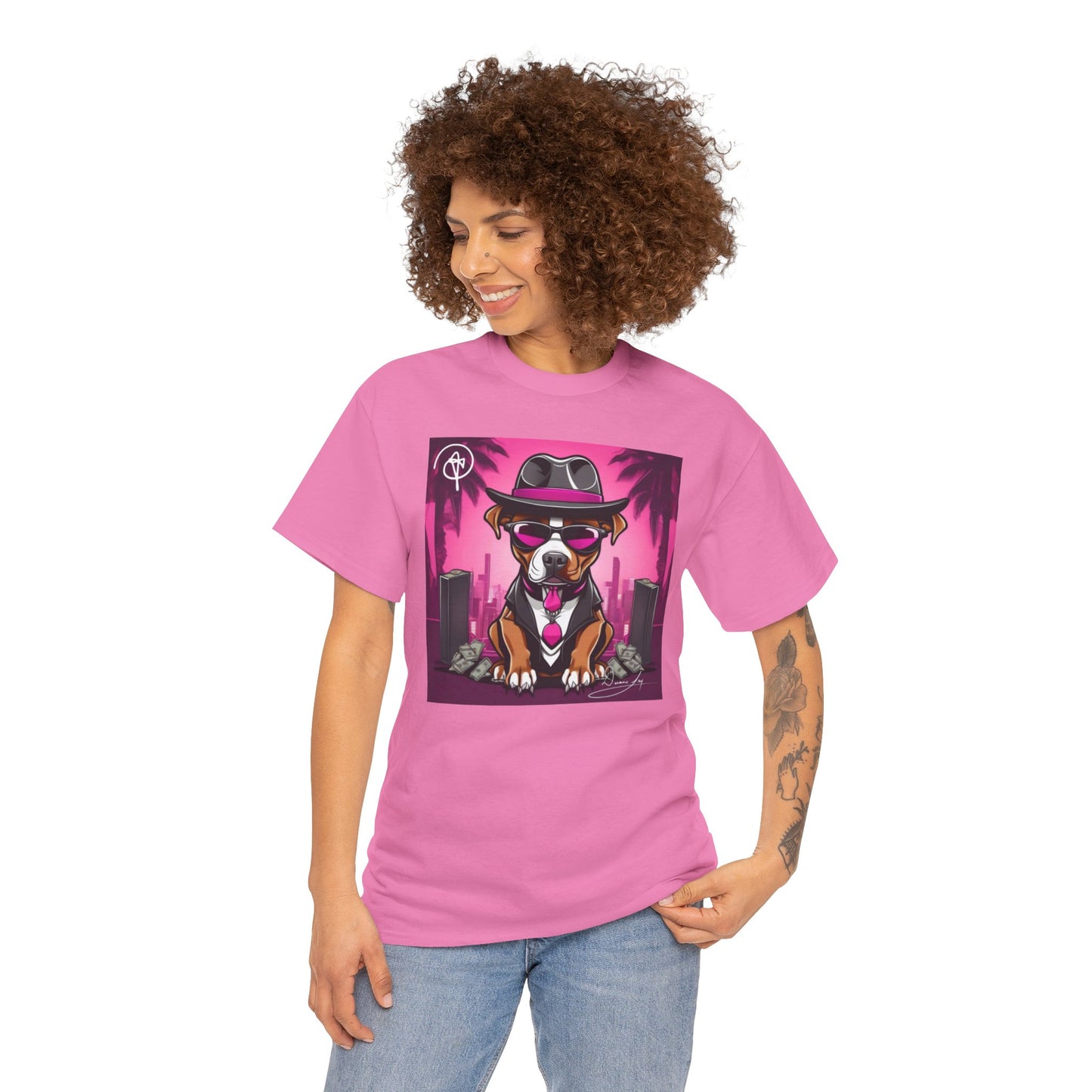 Unisex Pitbull Heavy Cotton Tee