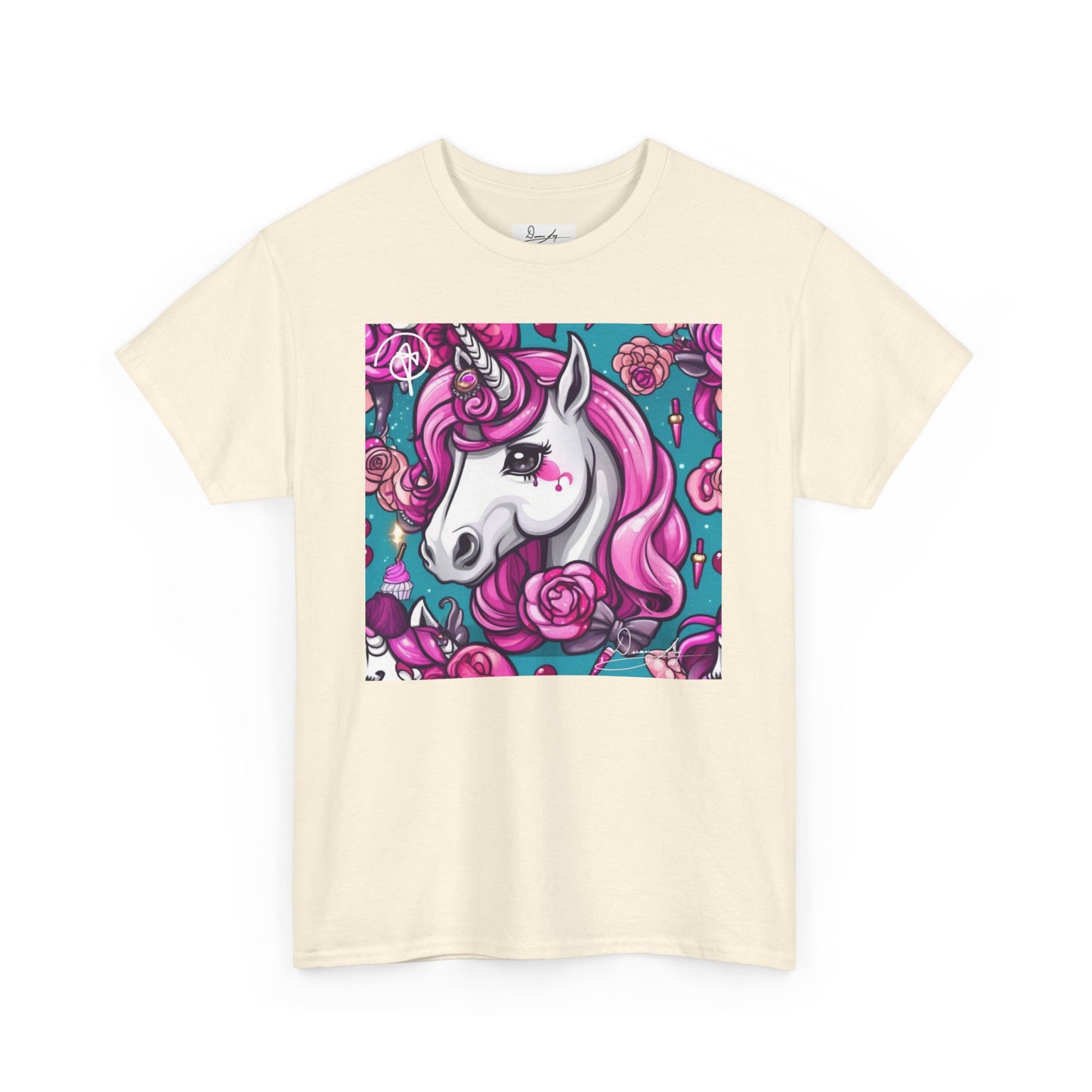 Adult Unisex Unicorn Heavy Cotton Tee