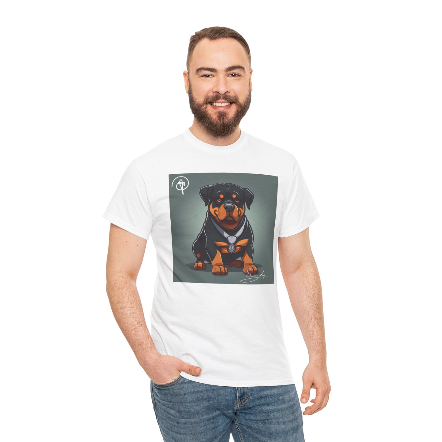 Unisex Rottweiler Heavy Cotton Tee