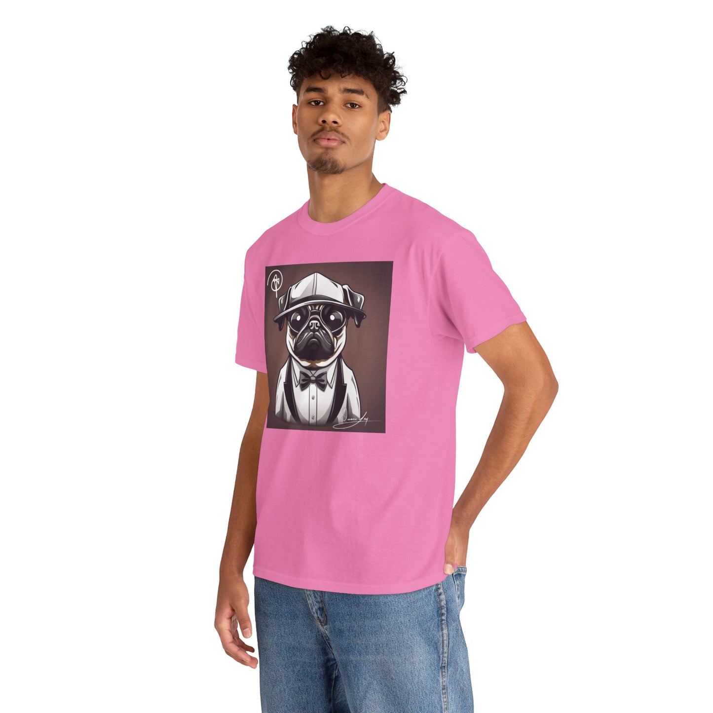 Unisex Pug Heavy Cotton Tee