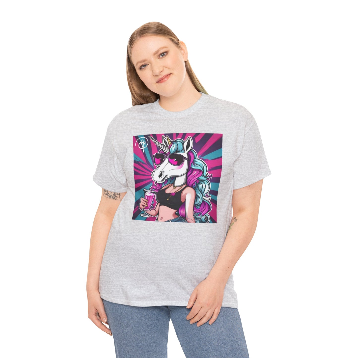 Unisex Unicorn Heavy Cotton Tee