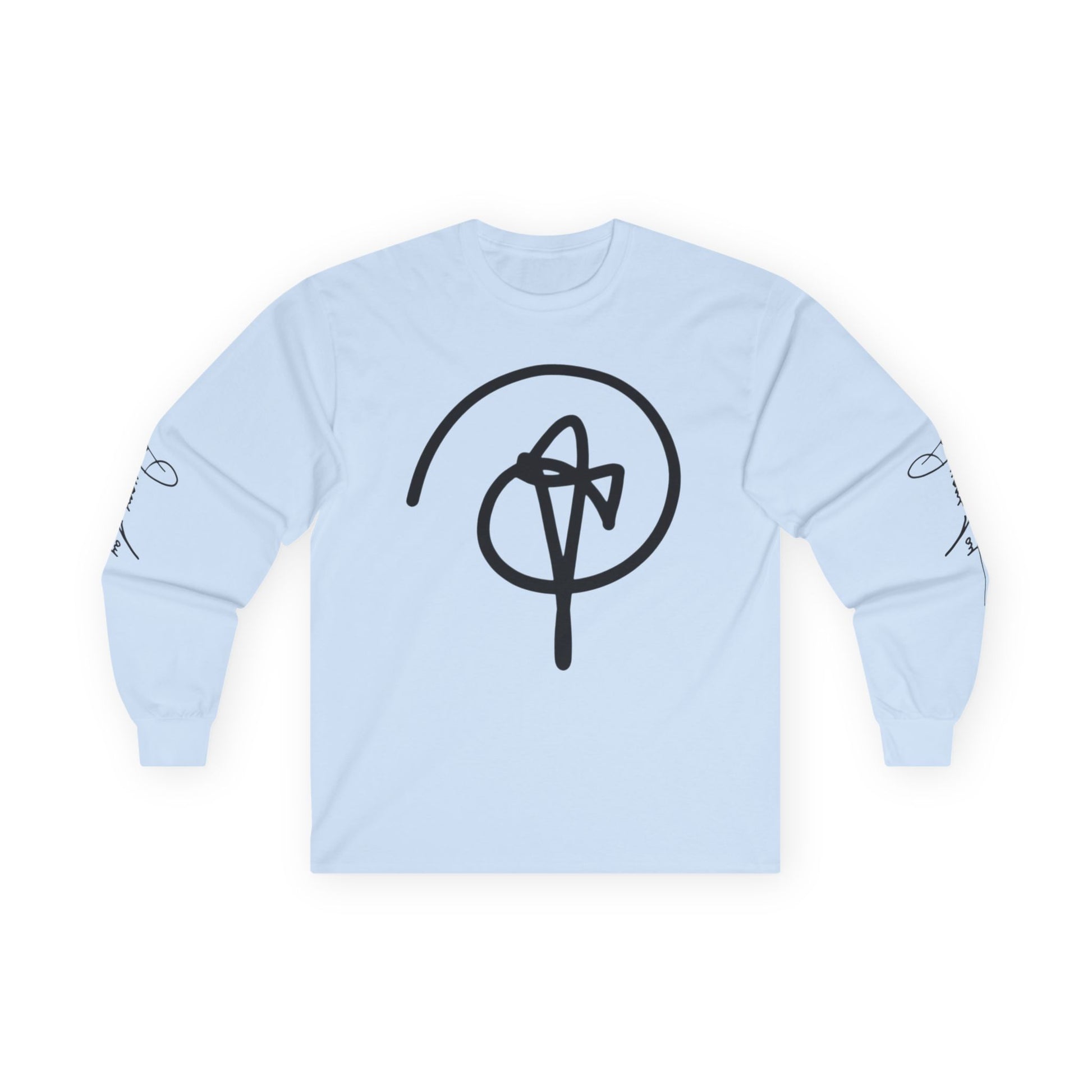 DuaneJay Signature Icon Long Sleeve Black Label — premium streetwear long sleeve featuring a bold black signature icon with an exclusive back design, crafted for comfort and style, the ultimate statement piece for those who live and breathe the DuaneJay Fashion lifestyle with confidence and distinction