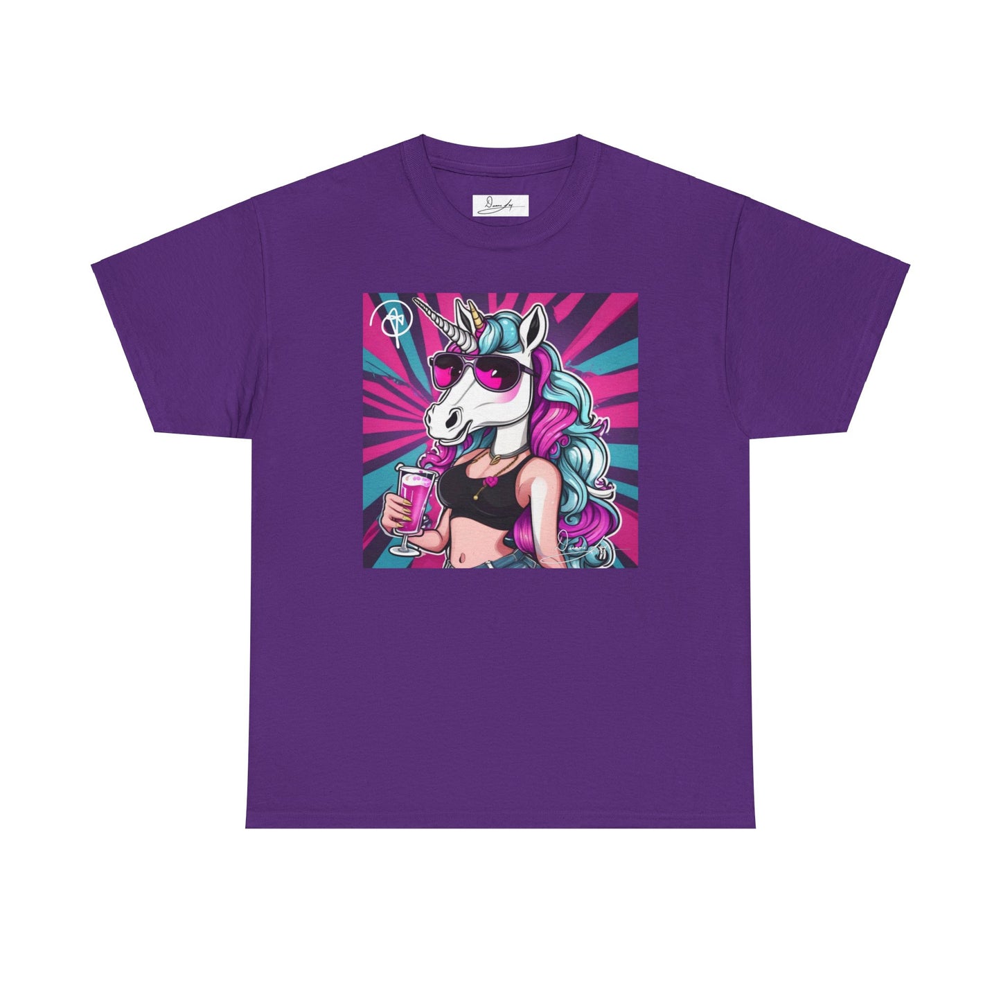 Unisex Unicorn Heavy Cotton Tee