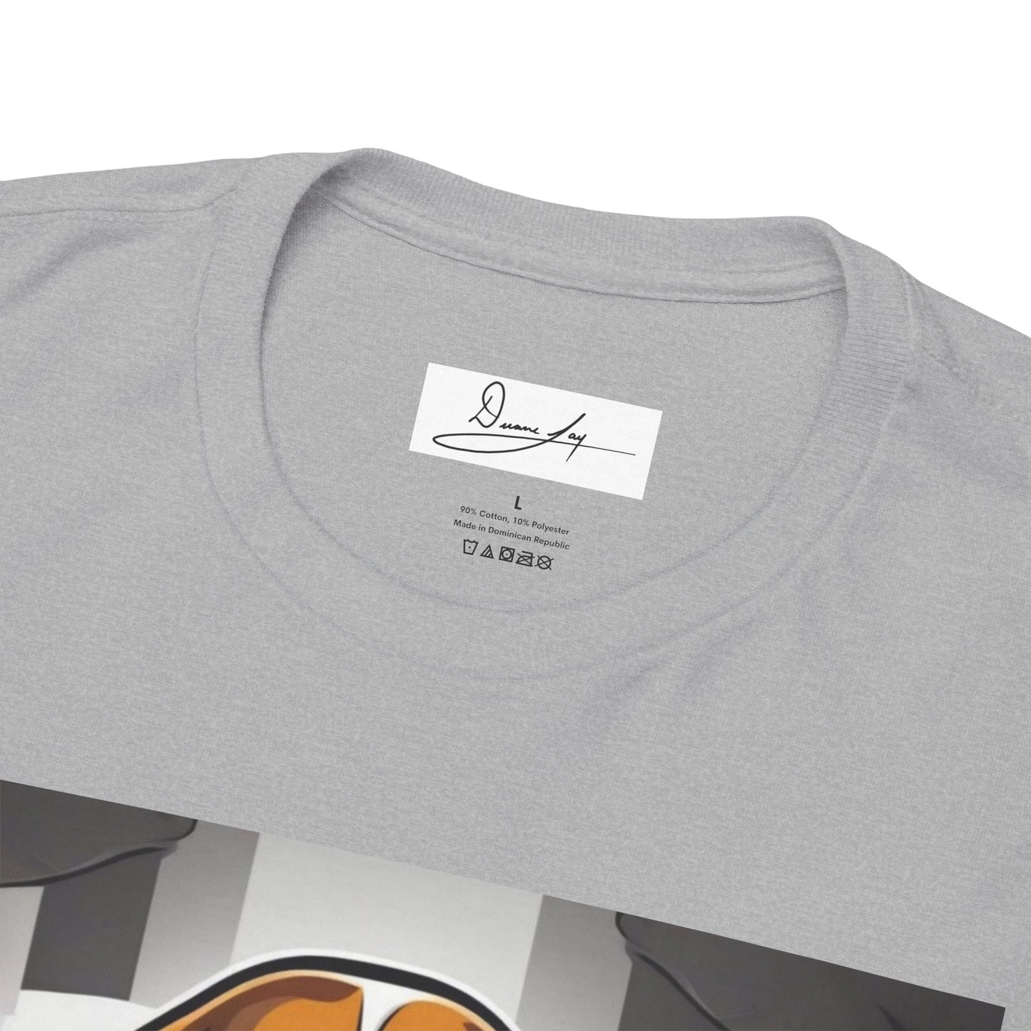 DuaneJay Beagle in a Suit T-Shirt — funny formal dog graphic tee featuring an adorable beagle dressed in a dapper suit, perfect for dog lovers who love bold streetwear style