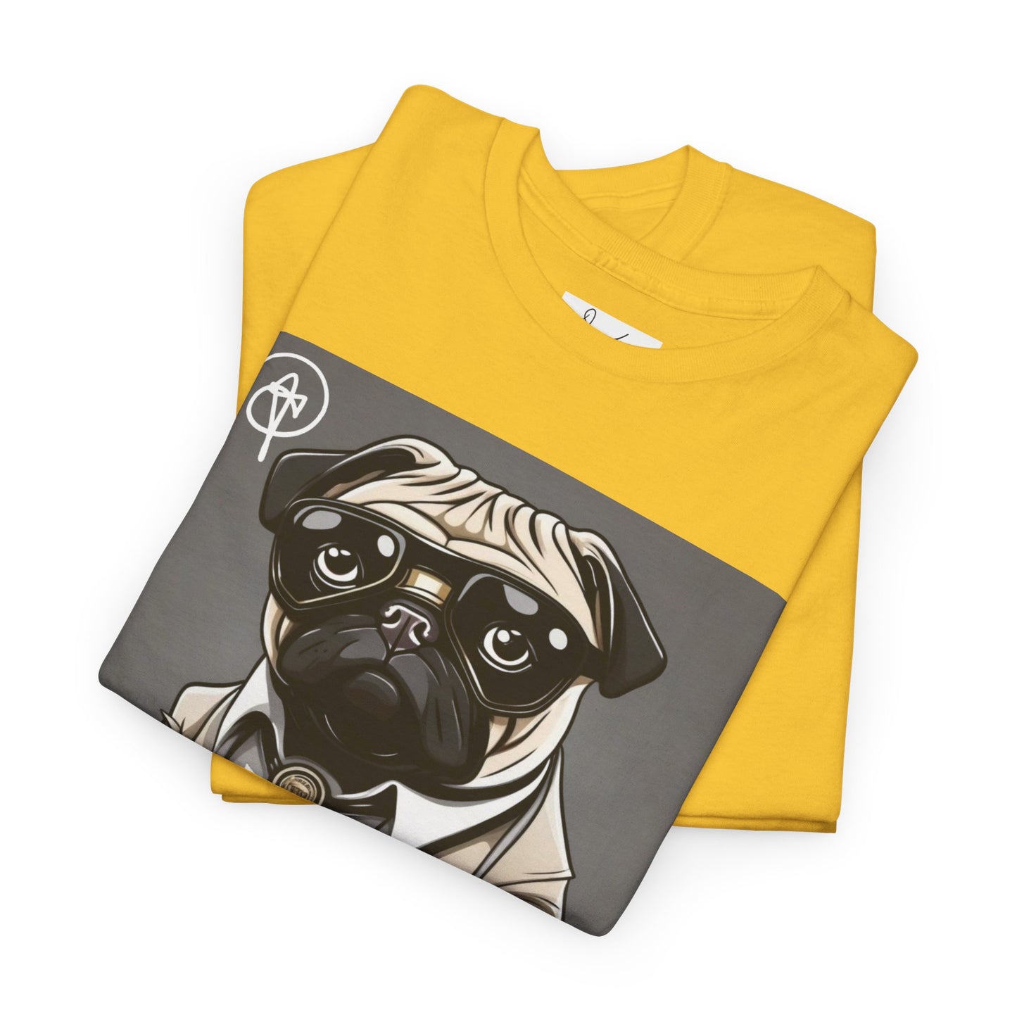 Unisex Pug Heavy Cotton Tee