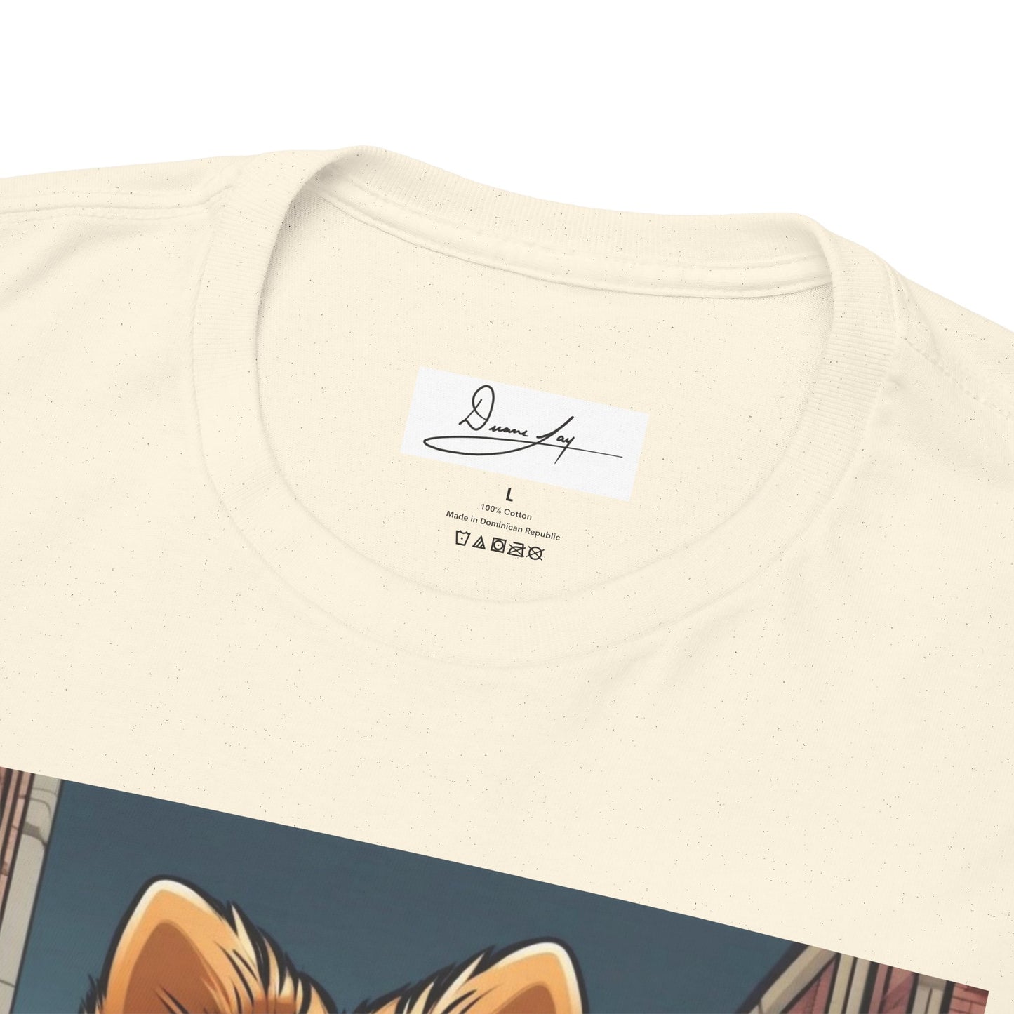 DuaneJay Pomeranian Business Dog T-Shirt — cute Pomeranian in suit graphic tee streetwear