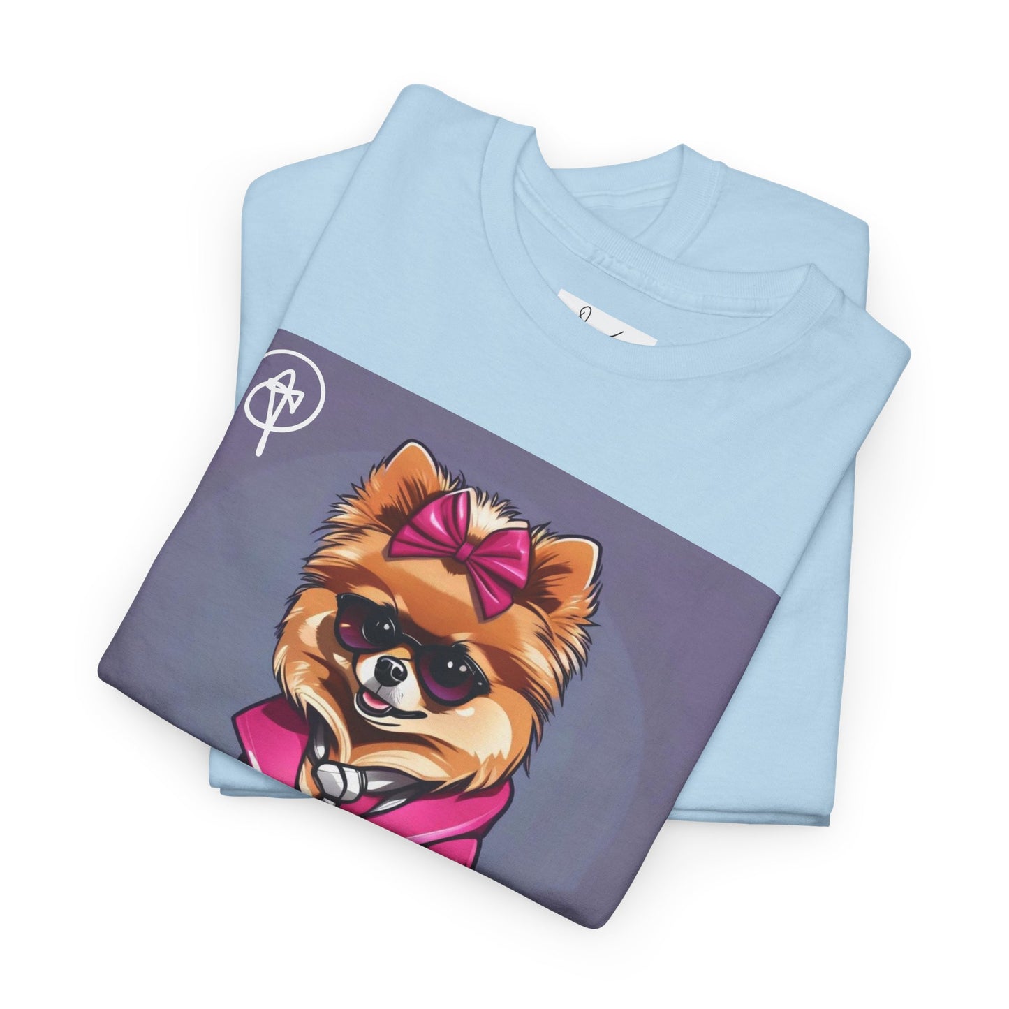 Unisex Heavy Pomeranian Cotton Tee