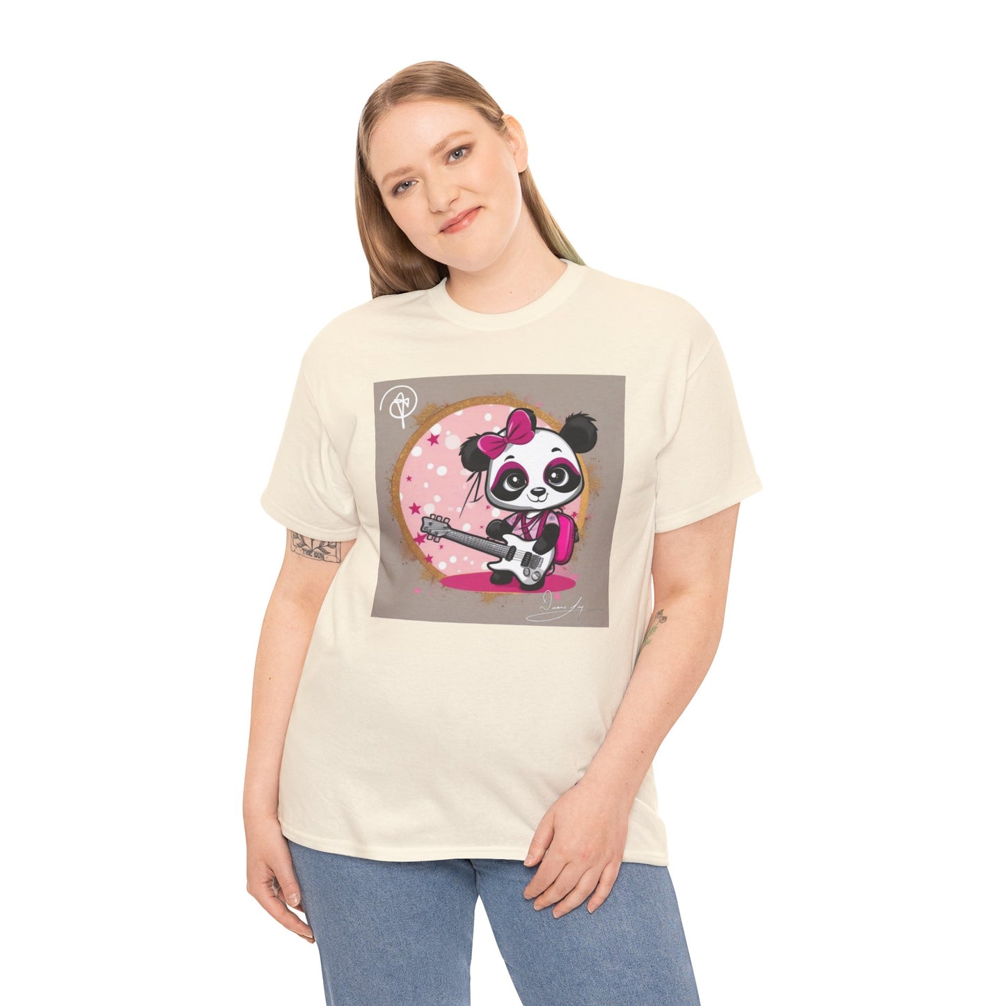 Unisex PandaHeavy Cotton Tee