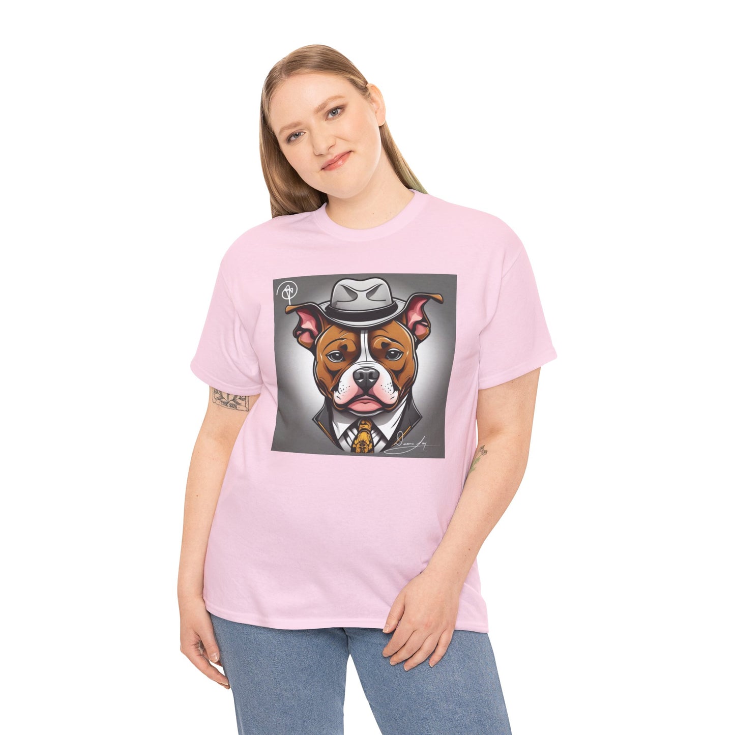 Unisex Pitbull Heavy Cotton Tee